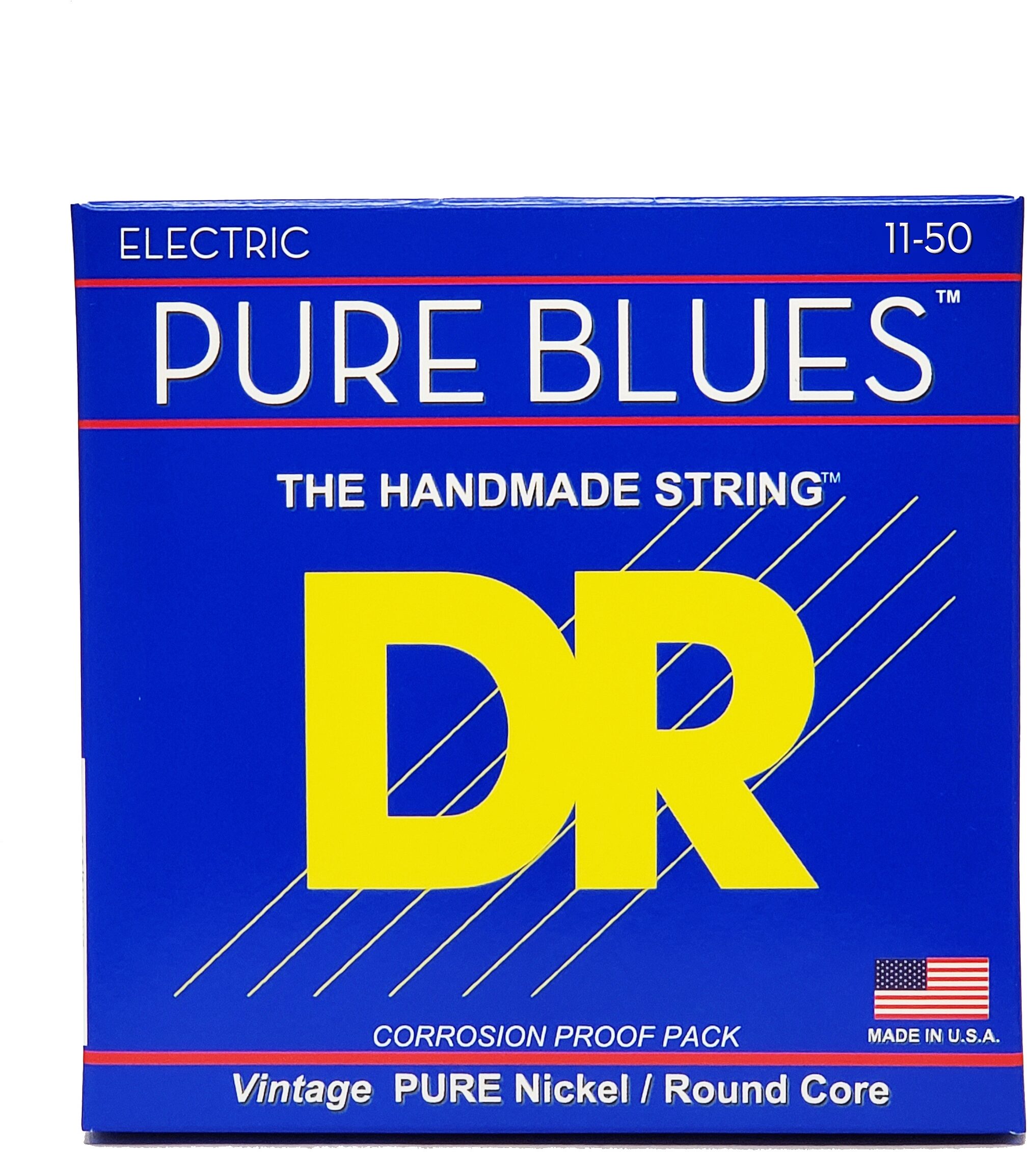 DR Strings Pure Blues Nickel Electric Guitar Strings 1 DR Strings Pure Blues Nickel Electric Guitar Strings