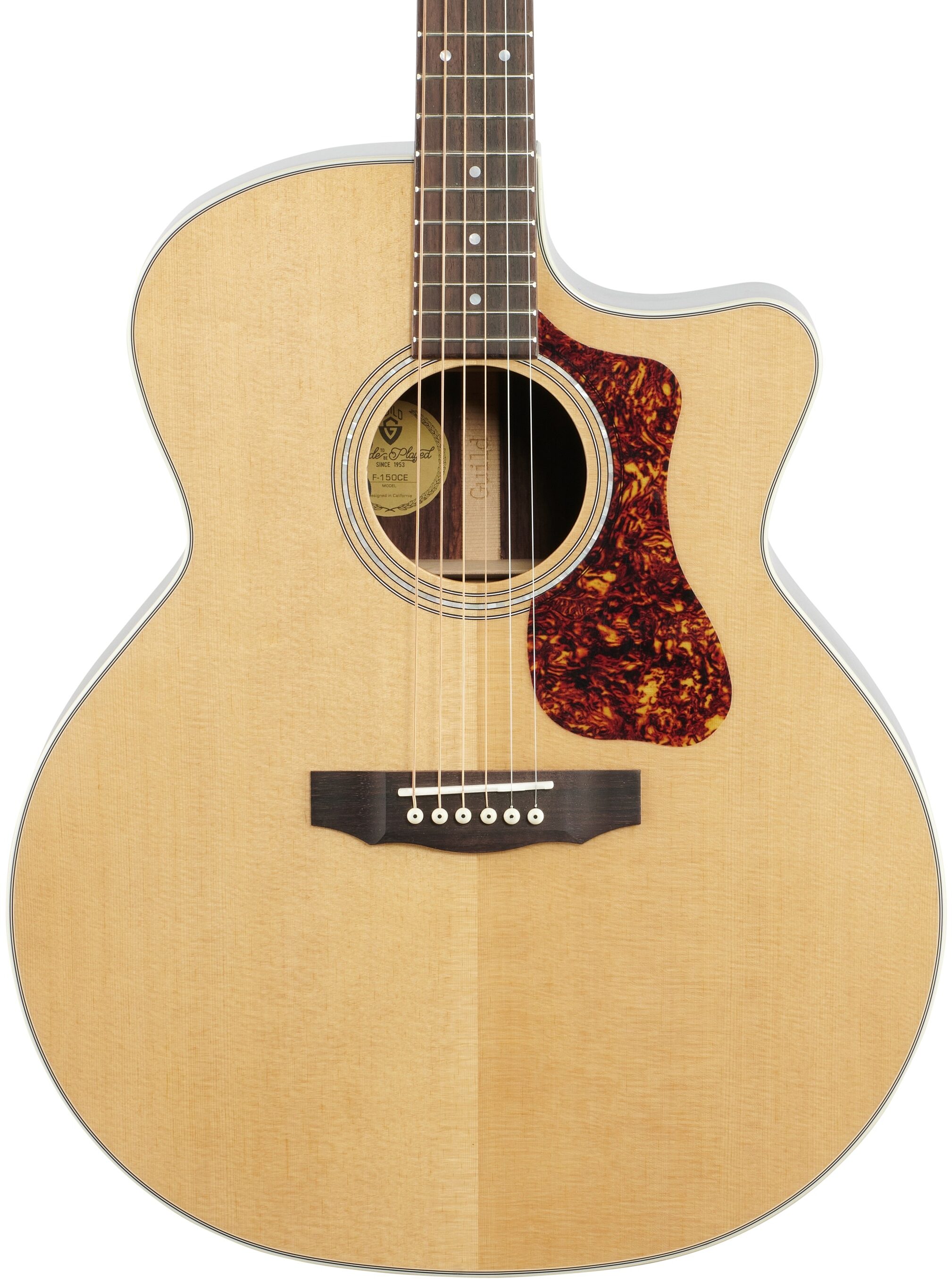 Guild Westerly F-150CE Jumbo Acoustic-Electric Guitar (with Gig Bag) 5 Guild Westerly F-150CE Jumbo Acoustic-Electric Guitar (with Gig Bag)