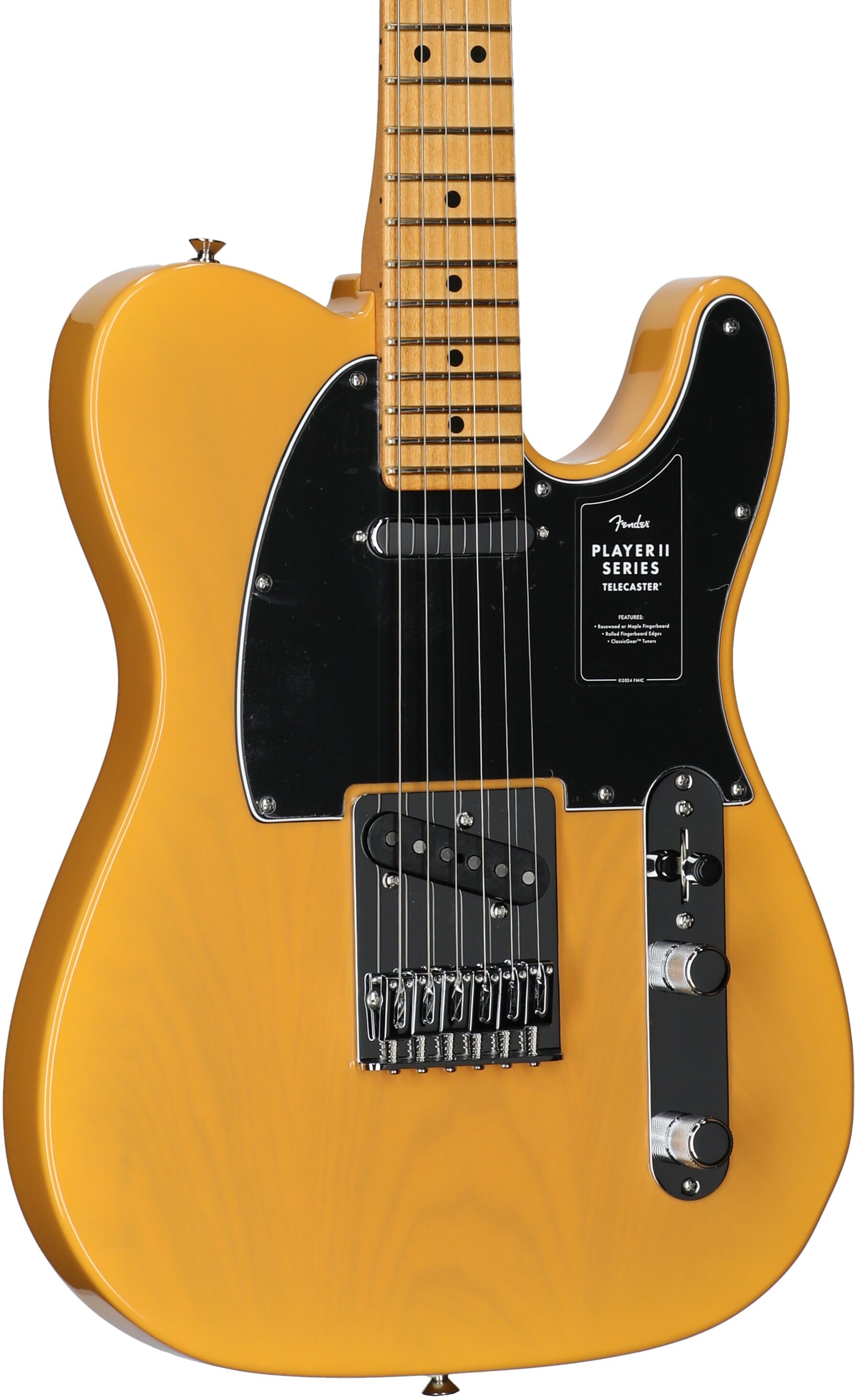 Fender Player II Telecaster Chambered Ash Electric Guitar (with Maple Fingerboard) 1 Fender Player II Telecaster Chambered Ash Electric Guitar (with Maple Fingerboard)