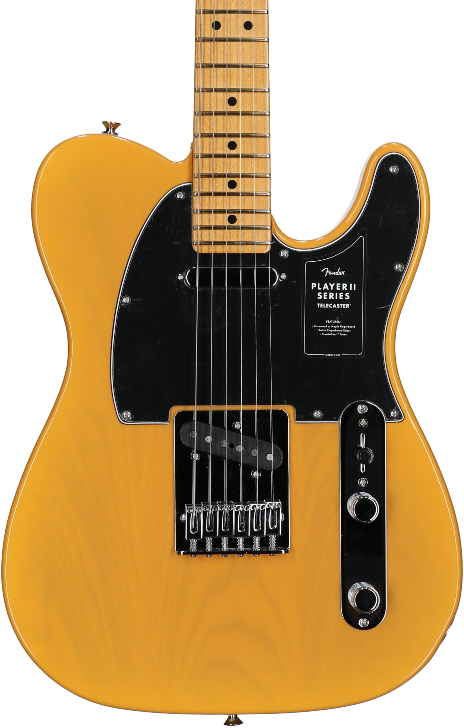 Fender Player II Telecaster Chambered Ash Electric Guitar (with Maple Fingerboard) 5 Fender Player II Telecaster Chambered Ash Electric Guitar (with Maple Fingerboard)