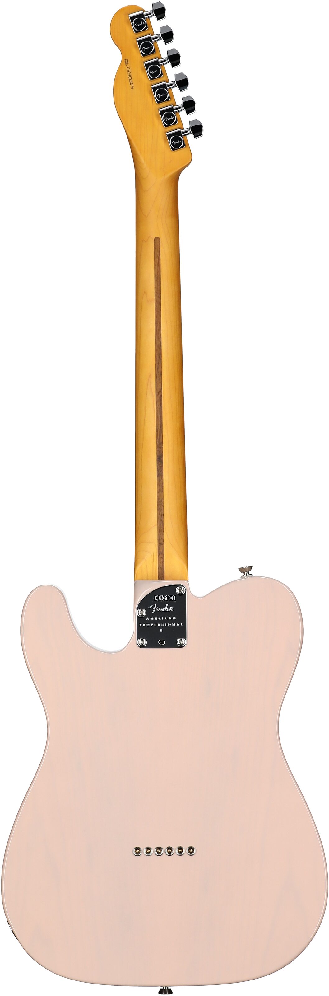 Fender Limited Edition American Pro II Telecaster Thinline Electric Guitar (with Case) 4 Fender Limited Edition American Pro II Telecaster Thinline Electric Guitar (with Case)