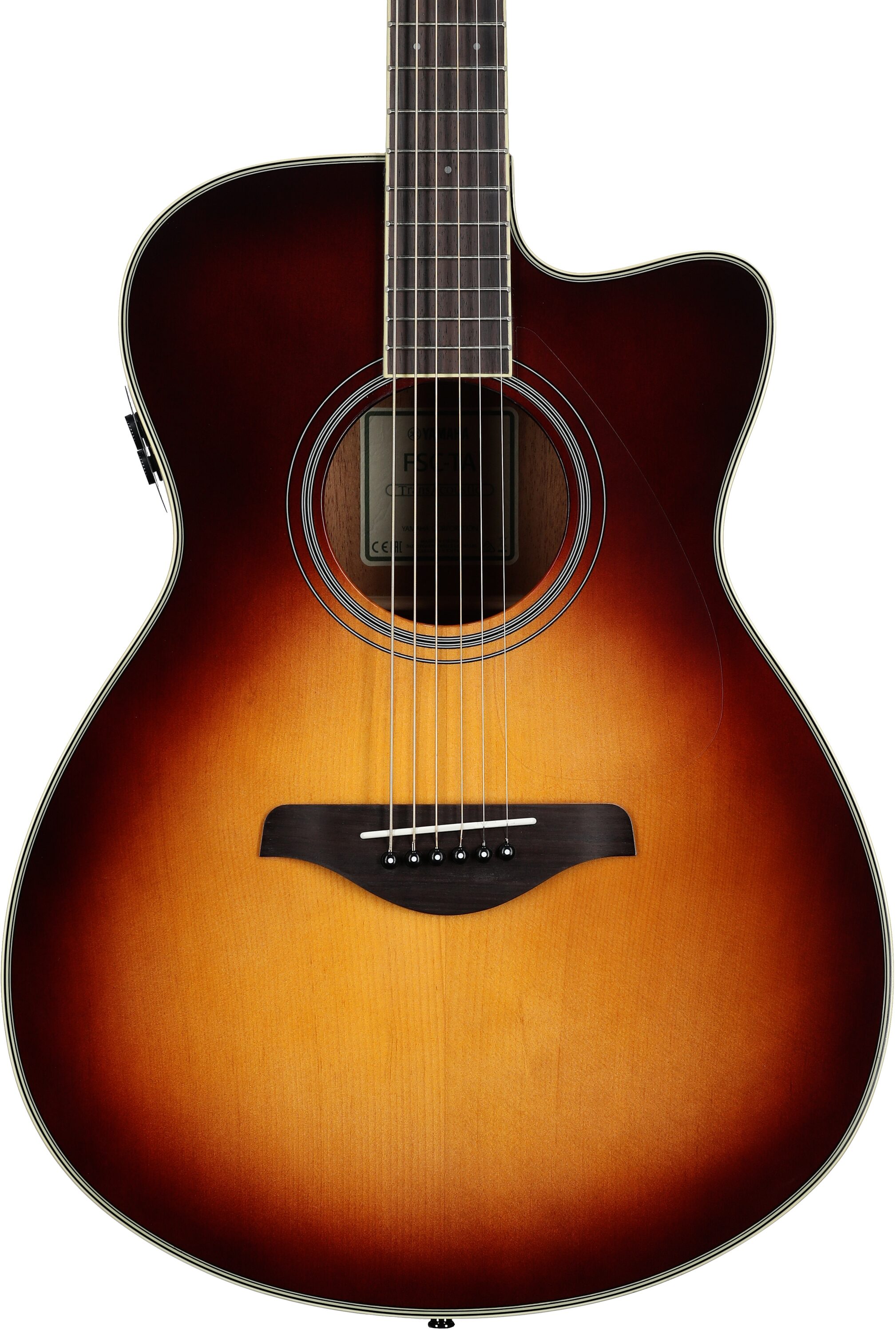 Yamaha FSC-TA Cutaway TransAcoustic Guitar 5 Yamaha FSC-TA Cutaway TransAcoustic Guitar