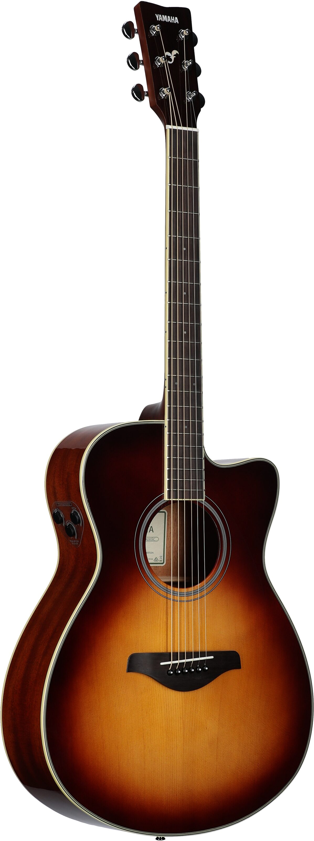 Yamaha FSC-TA Cutaway TransAcoustic Guitar 6 Yamaha FSC-TA Cutaway TransAcoustic Guitar