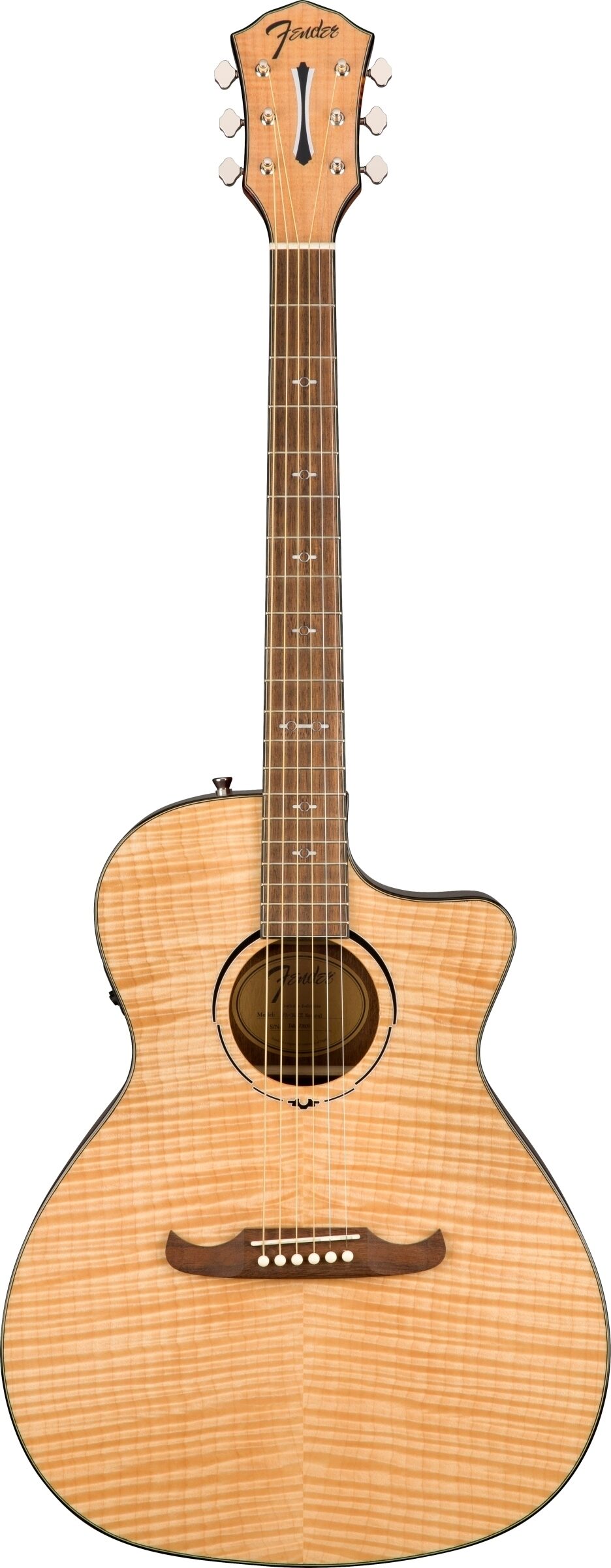 Fender FA-345CE Flame Maple Top Auditorium Acoustic-Electric Guitar 2 Fender FA-345CE Flame Maple Top Auditorium Acoustic-Electric Guitar