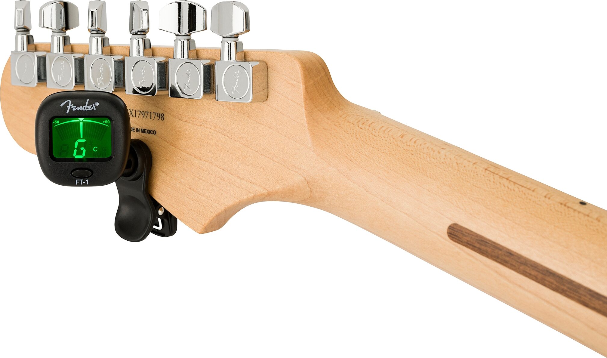 Fender FT1 Pro Clip-On Digital Chromatic Tuner 4 Fender FT1 Pro Clip-On Digital Chromatic Tuner