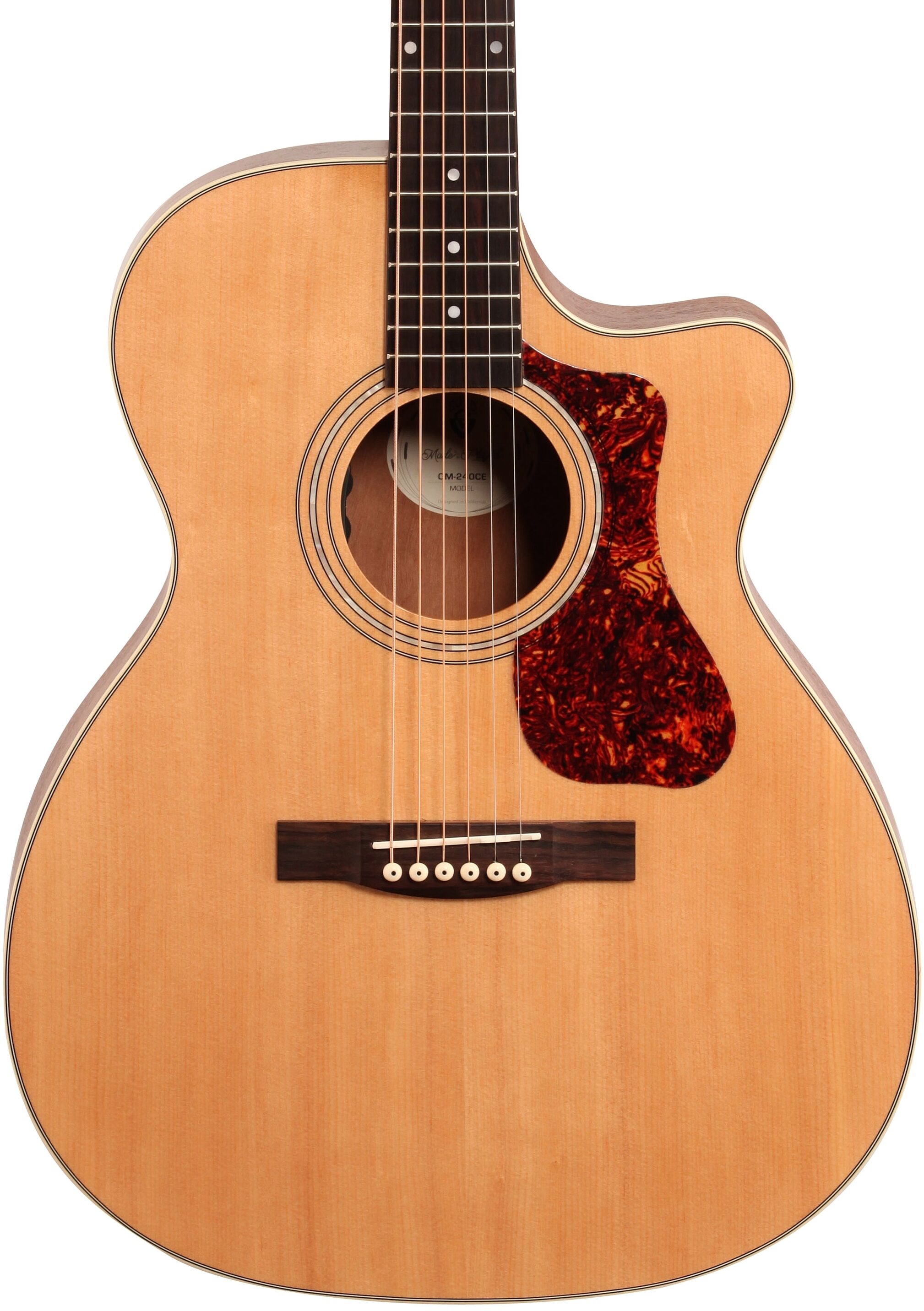 Guild OM-240CE Acoustic-Electric Guitar 5 Guild OM-240CE Acoustic-Electric Guitar