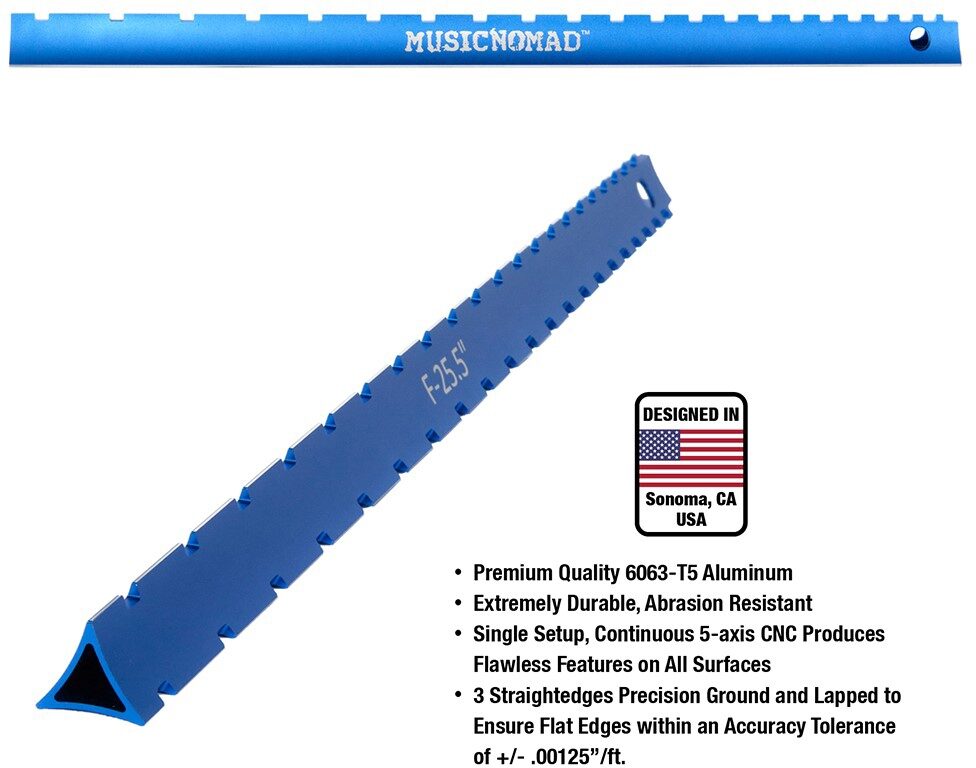 Music Nomad Tri-Beam Straight Edge