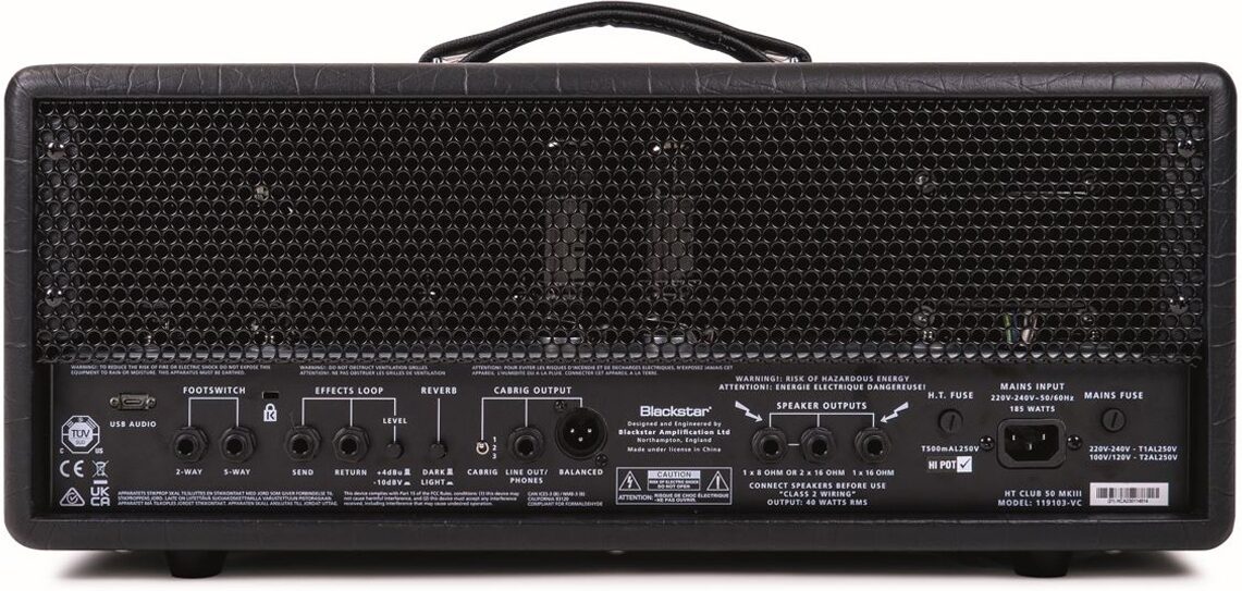 Blackstar HT Club 50 MKIII Amplifier Head (50 Watts) 5 Blackstar HT Club 50 MKIII Amplifier Head (50 Watts)