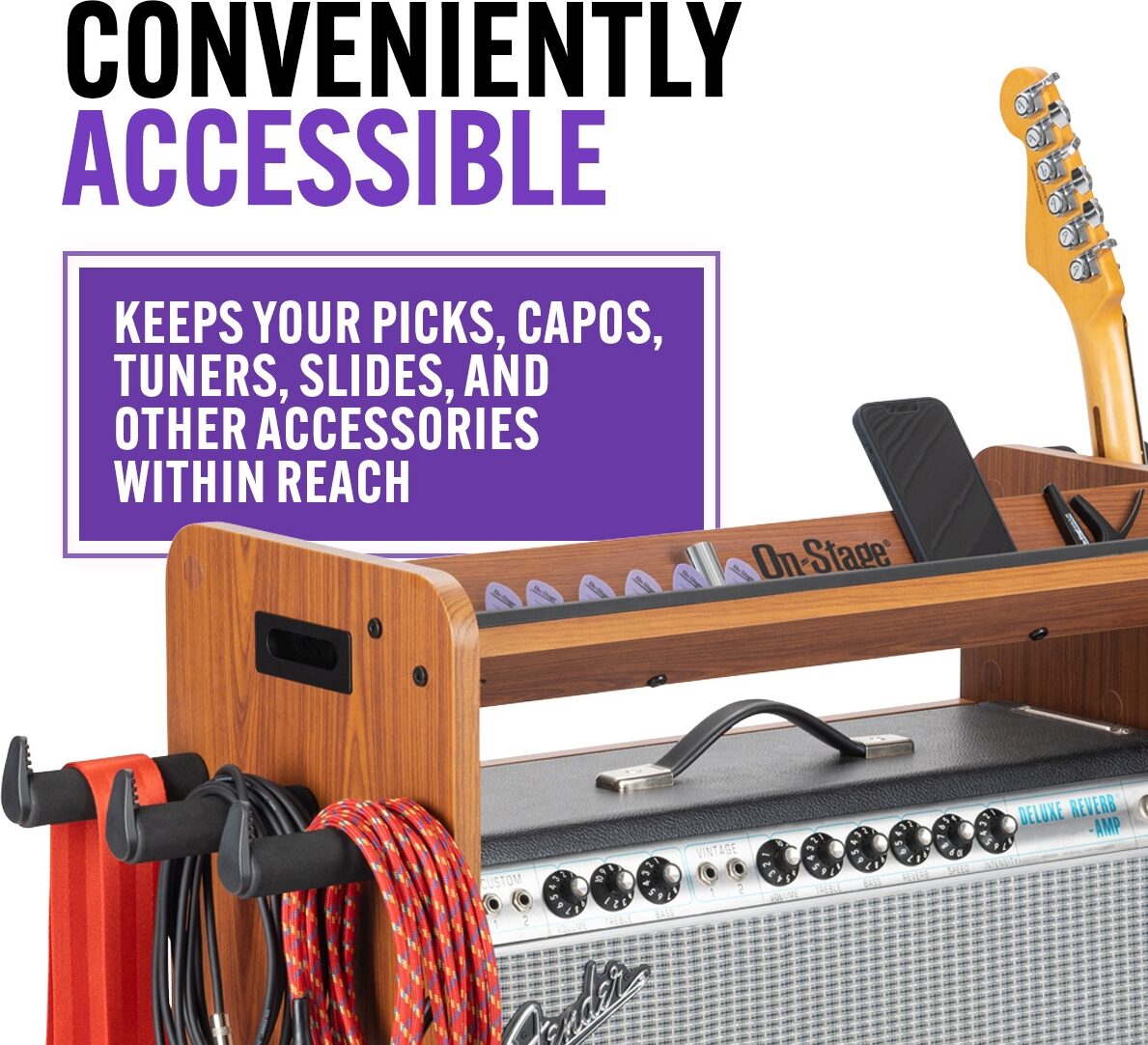 On-Stage GWS5000 Guitar Workstation 8 On-Stage GWS5000 Guitar Workstation