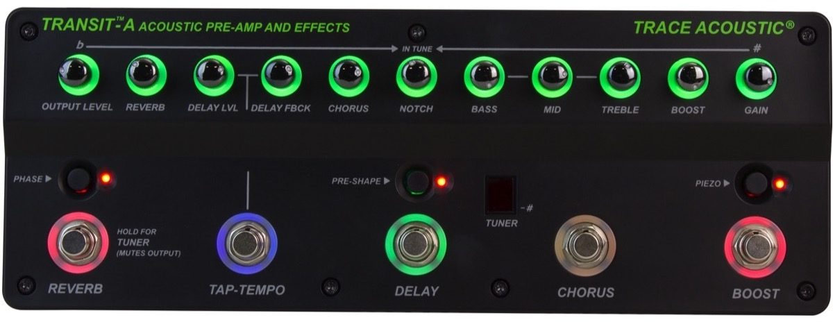 Trace Elliot Transit-A Acoustic Preamp Pedal 1 Trace Elliot Transit-A Acoustic Preamp Pedal