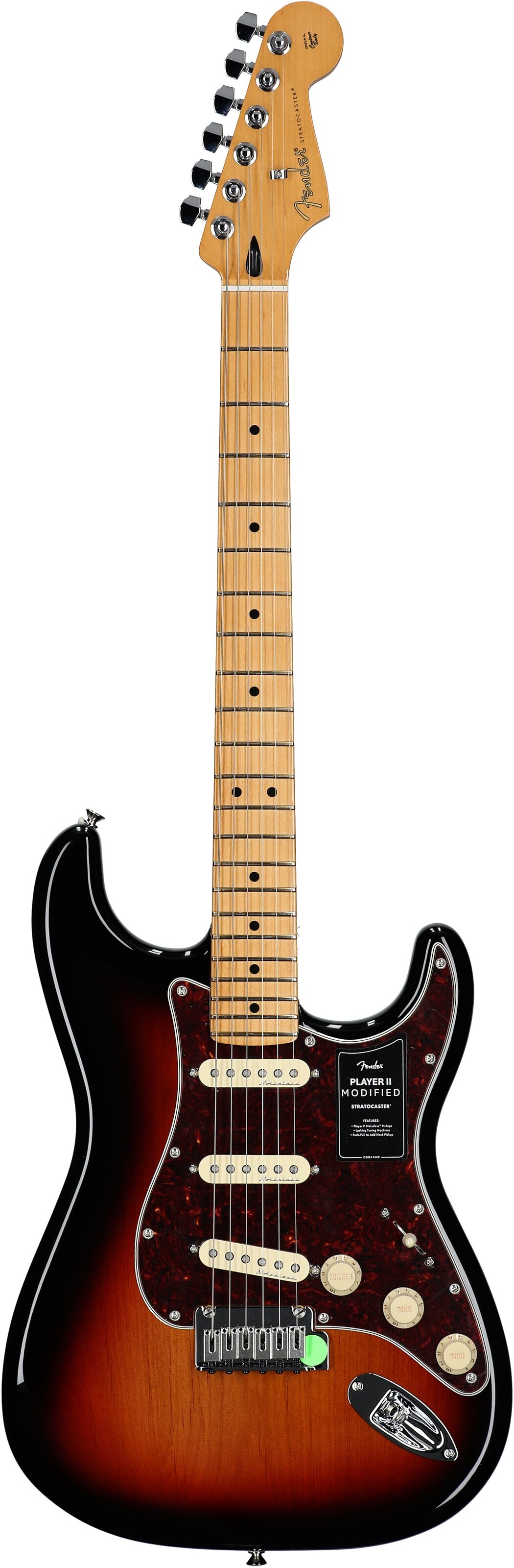 Fender Player II Modified Stratocaster Electric Guitar, Maple Fingerboard (with Gig Bag) 2 Fender Player II Modified Stratocaster Electric Guitar, Maple Fingerboard (with Gig Bag)