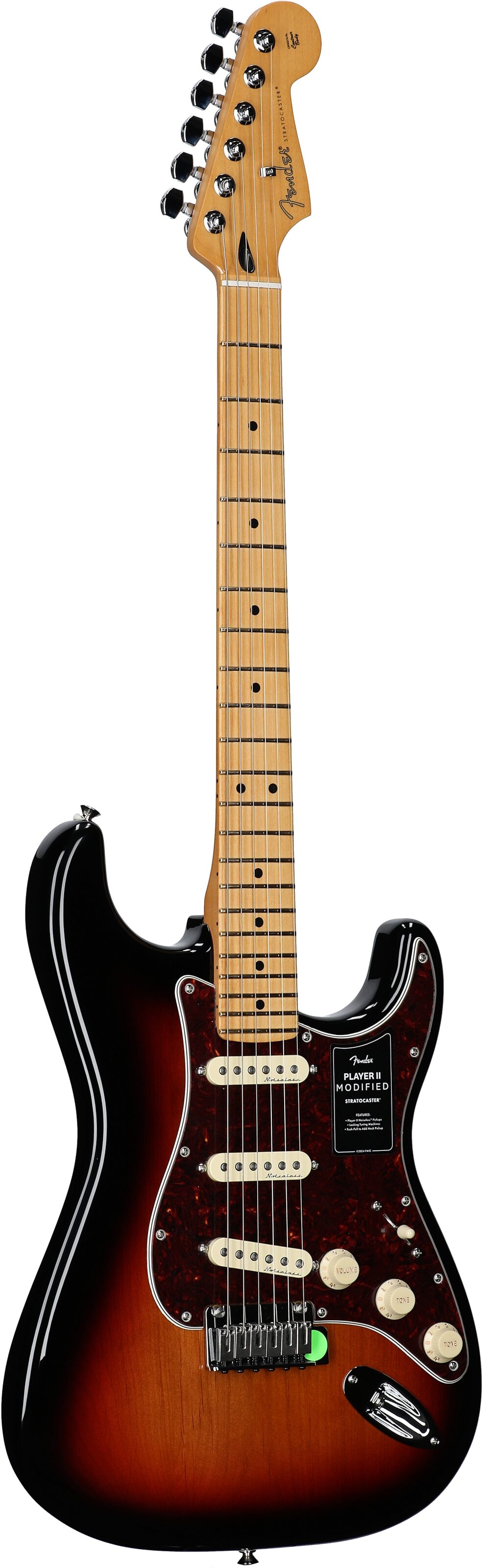 Fender Player II Modified Stratocaster Electric Guitar, Maple Fingerboard (with Gig Bag) 6 Fender Player II Modified Stratocaster Electric Guitar, Maple Fingerboard (with Gig Bag)