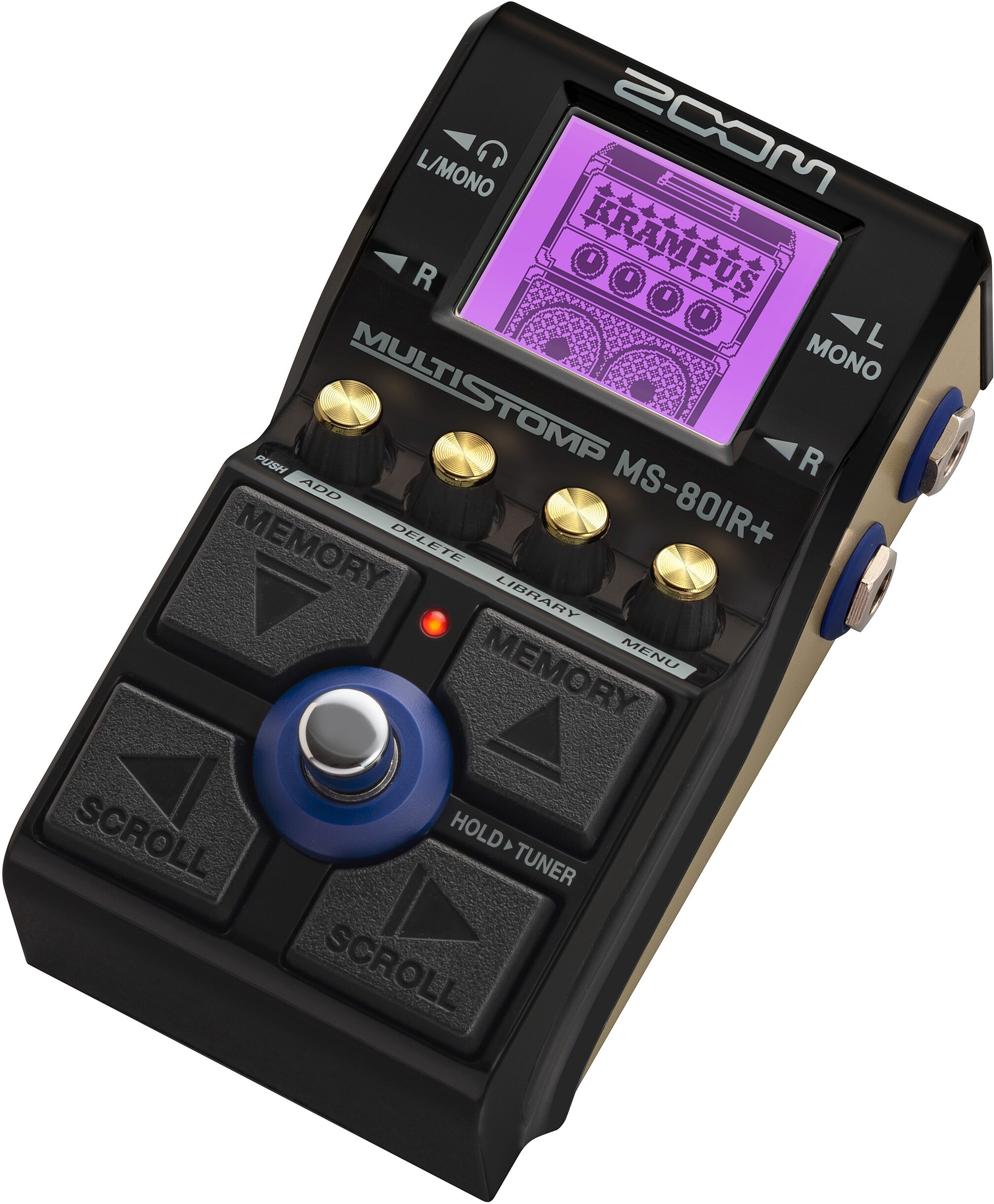 Zoom MS-80IR+ MultiStomp Guitar Multi-Effects Pedal