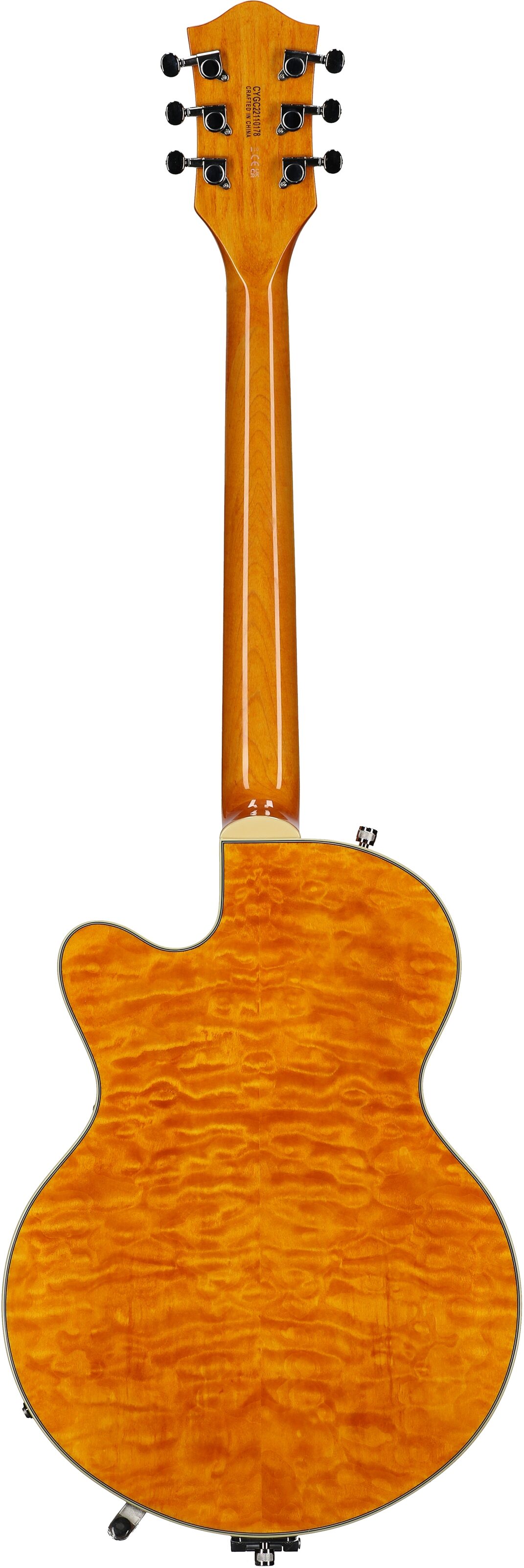 Gretsch G5655TQM Electromatic Center Block Junior Single-Cut Electric Guitar (with Bigsby Tremolo) 4 Gretsch G5655TQM Electromatic Center Block Junior Single-Cut Electric Guitar (with Bigsby Tremolo)