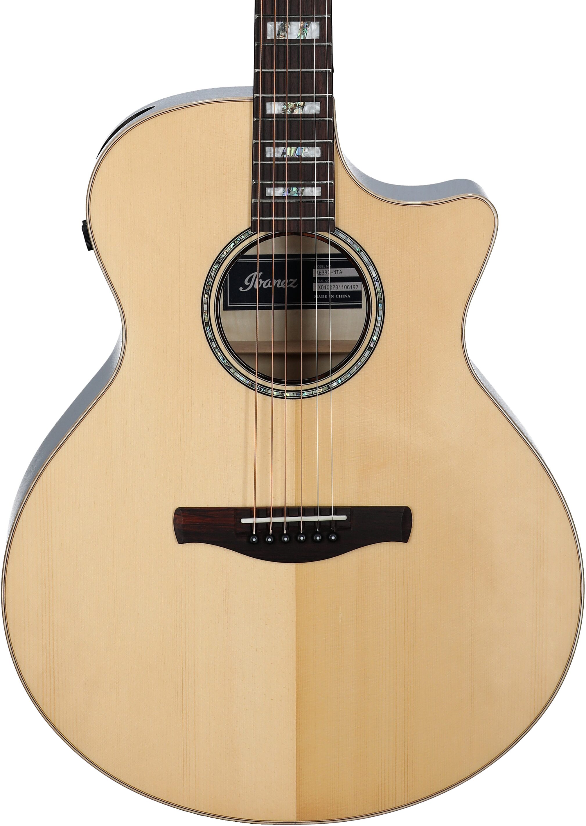 Ibanez AE390 Acoustic-Electric Guitar 5 Ibanez AE390 Acoustic-Electric Guitar