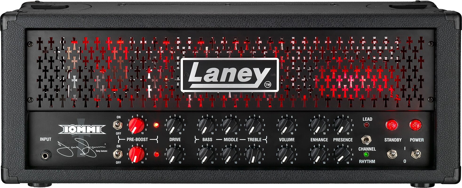 Laney TI100 Tony Iommi Signature Guitar Amplifier Head 1 Laney TI100 Tony Iommi Signature Guitar Amplifier Head
