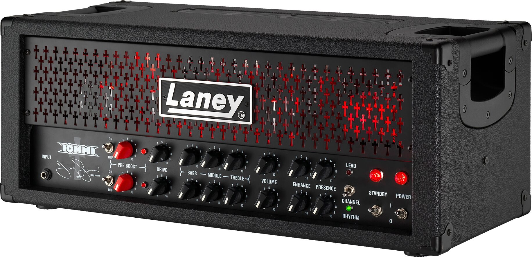 Laney TI100 Tony Iommi Signature Guitar Amplifier Head 2 Laney TI100 Tony Iommi Signature Guitar Amplifier Head