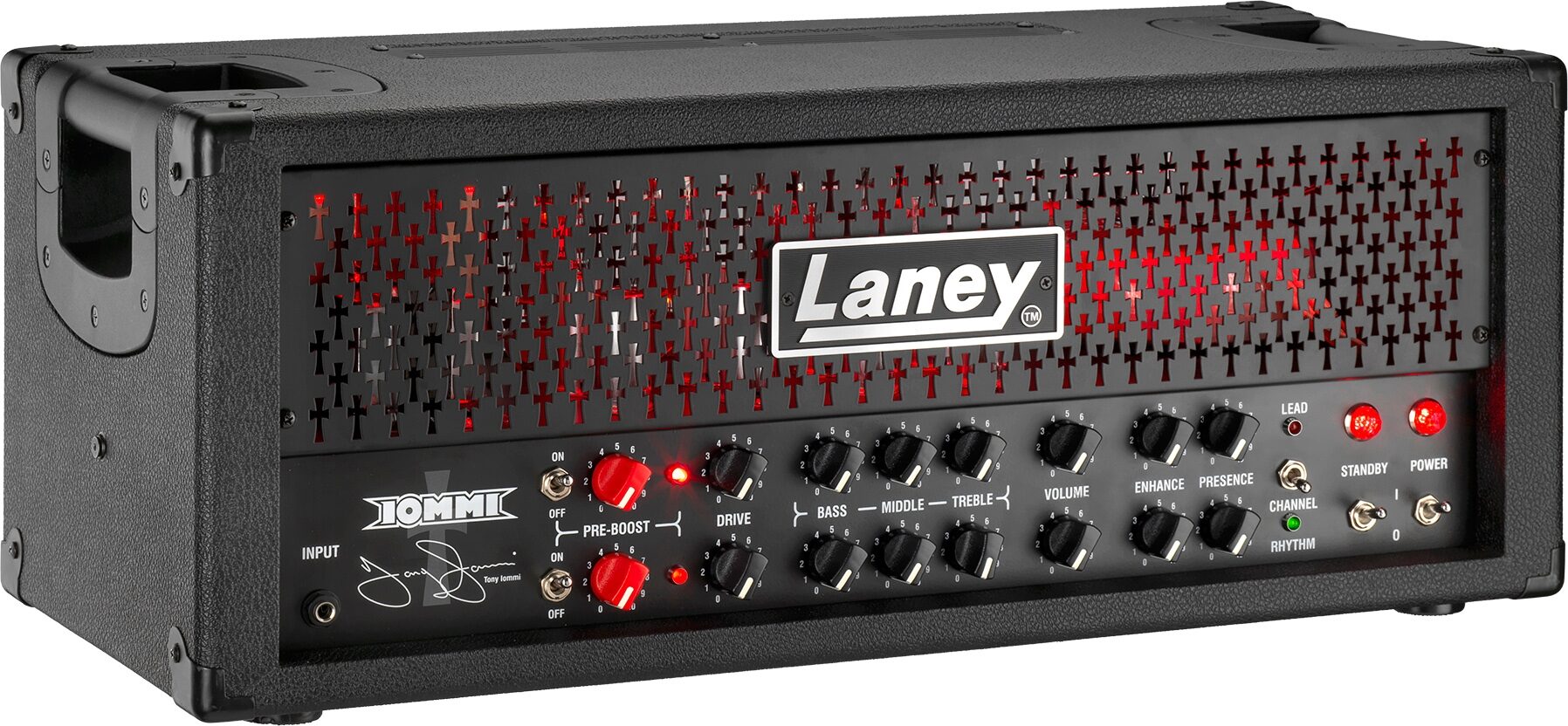 Laney TI100 Tony Iommi Signature Guitar Amplifier Head 7 Laney TI100 Tony Iommi Signature Guitar Amplifier Head