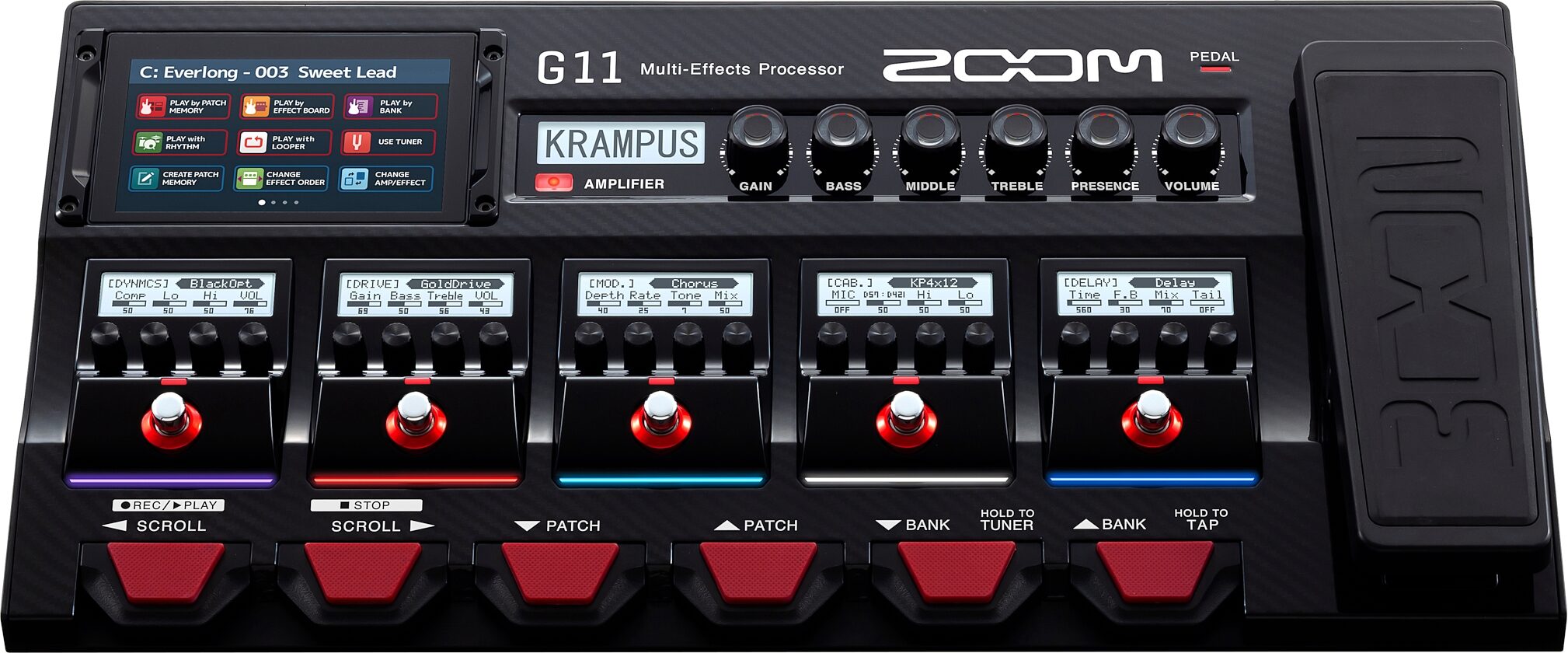 Zoom G11 Multi-Effects Processor 2 Zoom G11 Multi-Effects Processor
