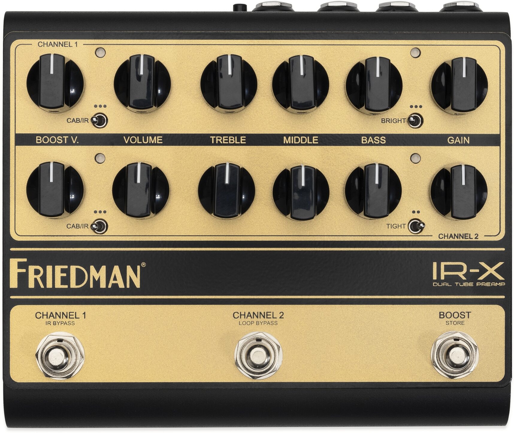 Friedman IR-X Dual-Channel Tube Preamp High Voltage DI/IR Direct Box