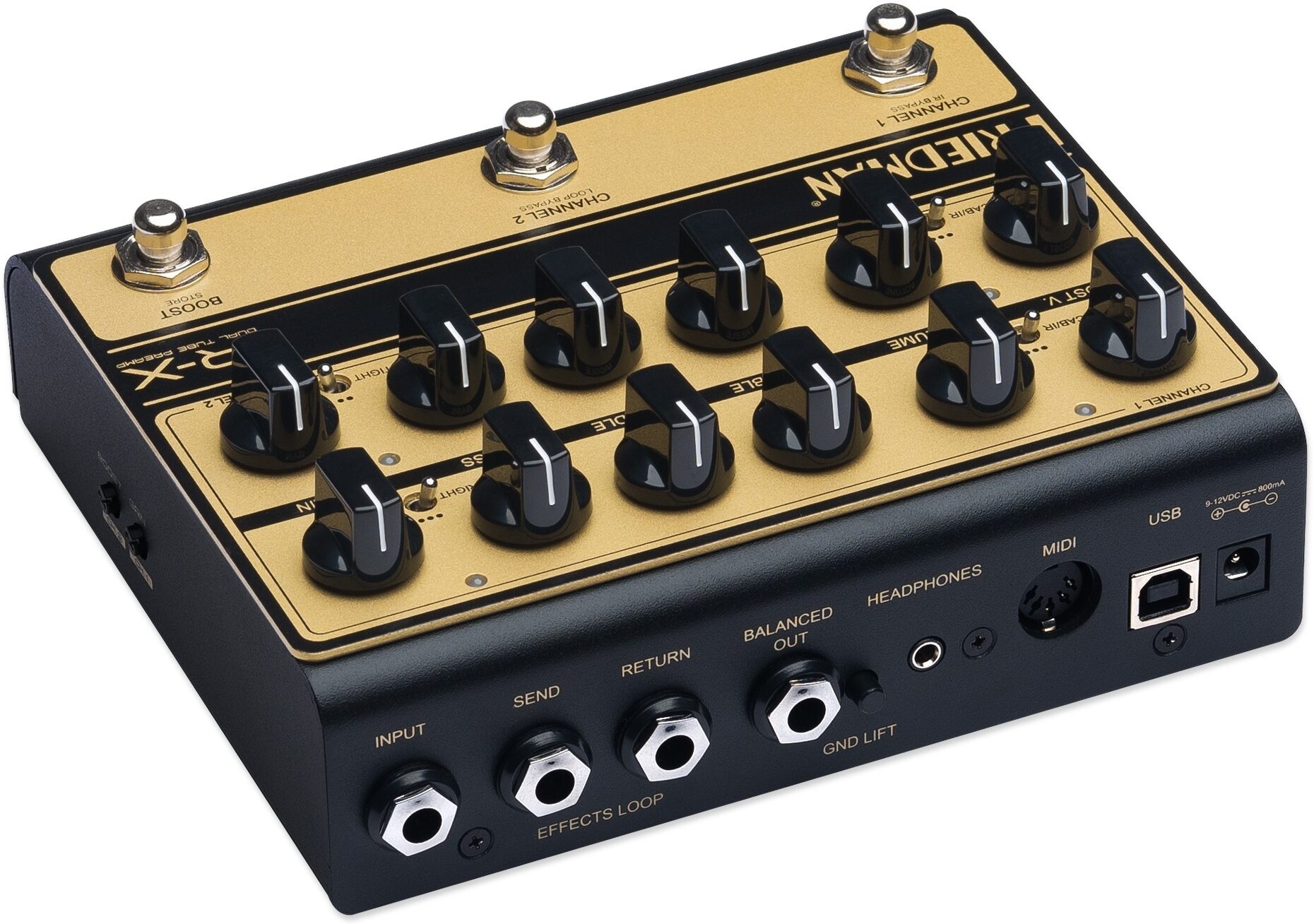Friedman IR-X Dual-Channel Tube Preamp High Voltage DI/IR Direct Box 11 Friedman IR-X Dual-Channel Tube Preamp High Voltage DI/IR Direct Box