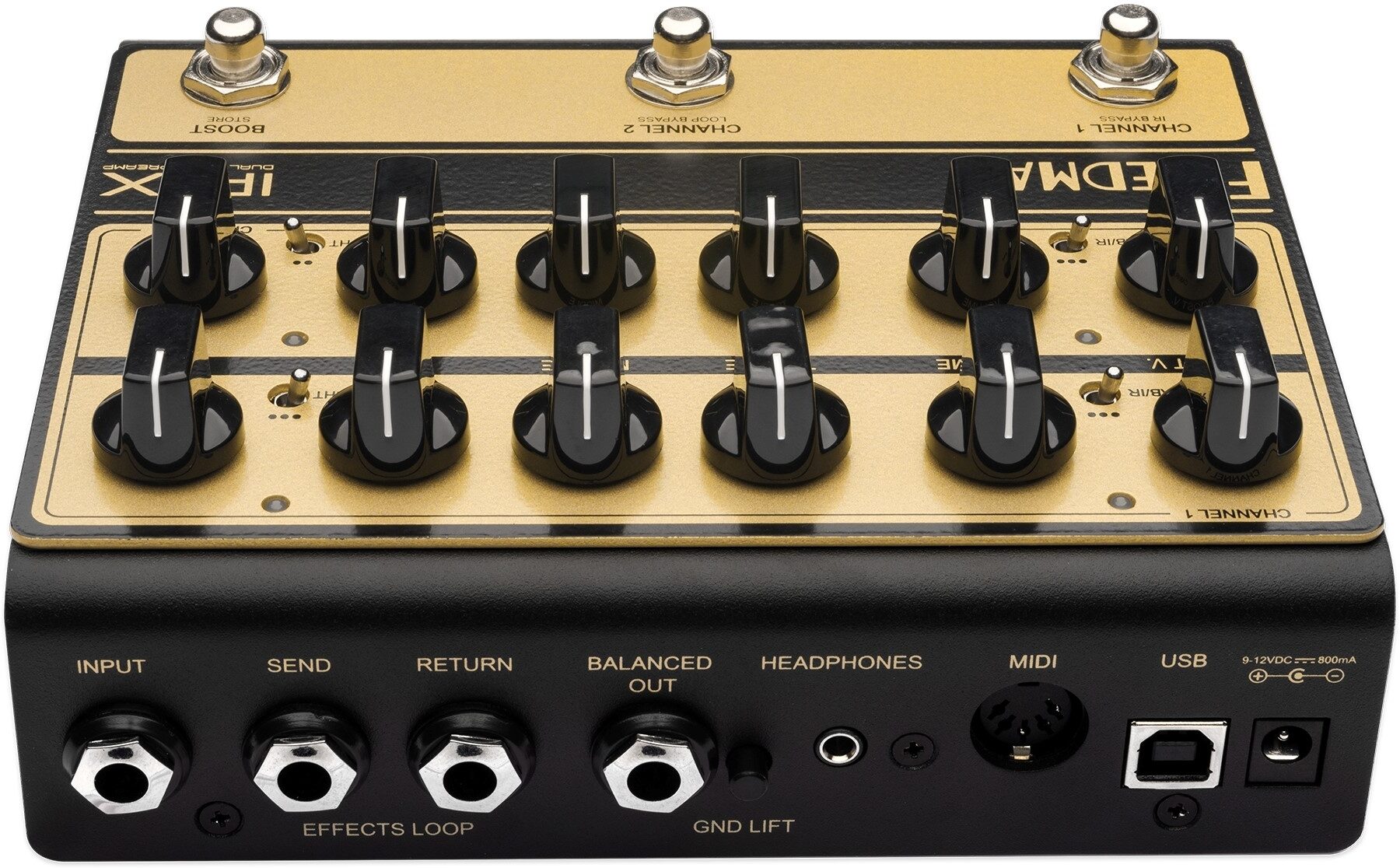 Friedman IR-X Dual-Channel Tube Preamp High Voltage DI/IR Direct Box 4 Friedman IR-X Dual-Channel Tube Preamp High Voltage DI/IR Direct Box