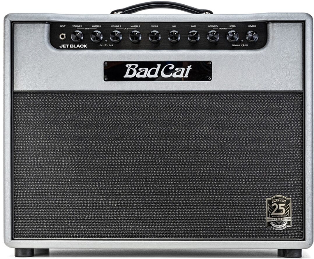 Bad Cat Jet Black Combo 25th Anniversary Edition (38 Watts, 1x12") 1 Bad Cat Jet Black Combo 25th Anniversary Edition (38 Watts, 1x12")