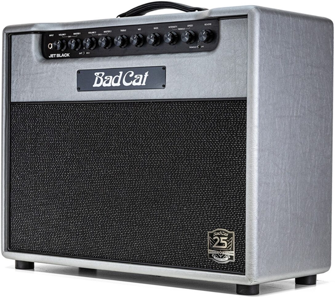 Bad Cat Jet Black Combo 25th Anniversary Edition (38 Watts, 1x12") 2 Bad Cat Jet Black Combo 25th Anniversary Edition (38 Watts, 1x12")