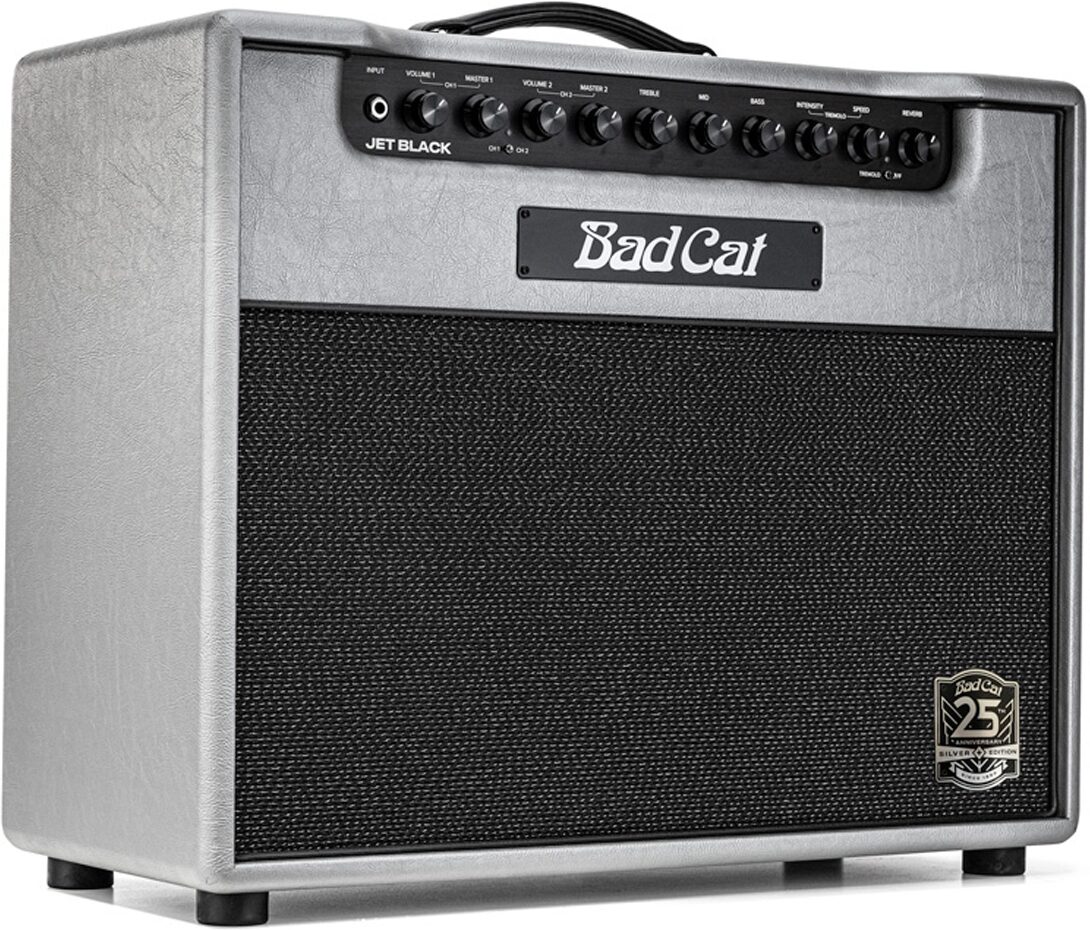 Bad Cat Jet Black Combo 25th Anniversary Edition (38 Watts, 1x12") 4 Bad Cat Jet Black Combo 25th Anniversary Edition (38 Watts, 1x12")