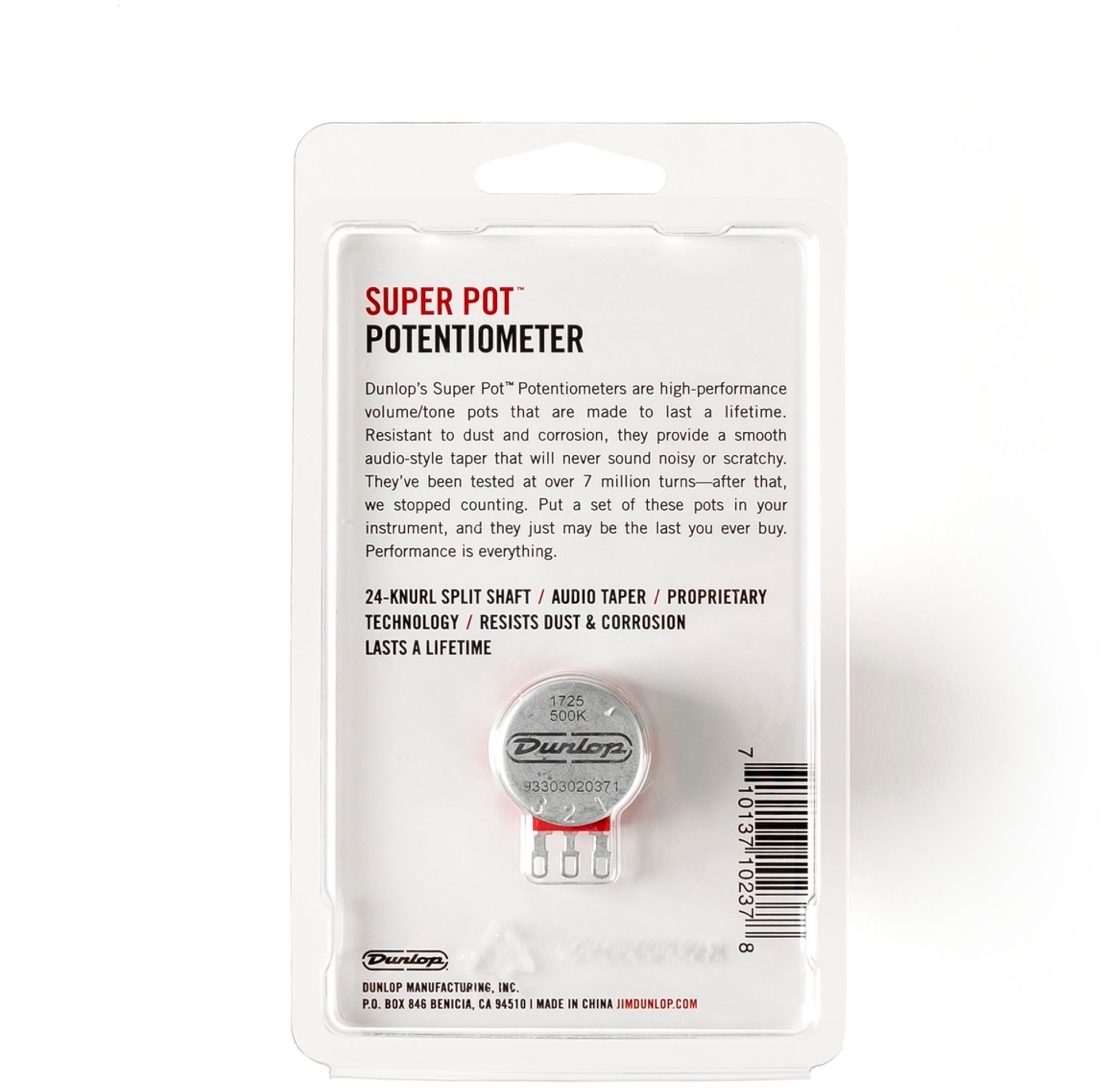 Dunlop DSP500K Super Pot 500k Split Shaft Pot 4 Dunlop DSP500K Super Pot 500k Split Shaft Pot