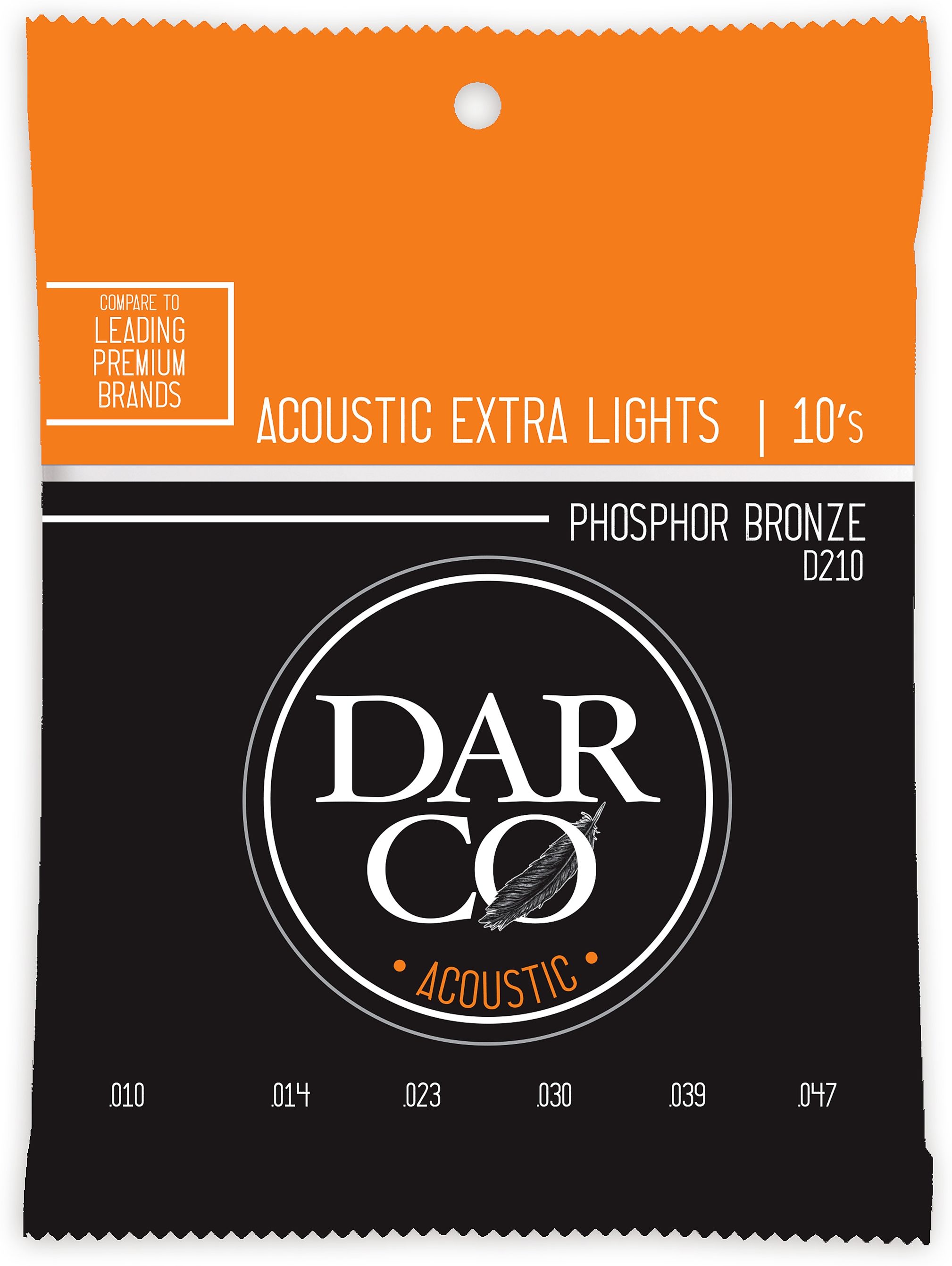 Darco Phosphor Bronze Acoustic Guitar Strings