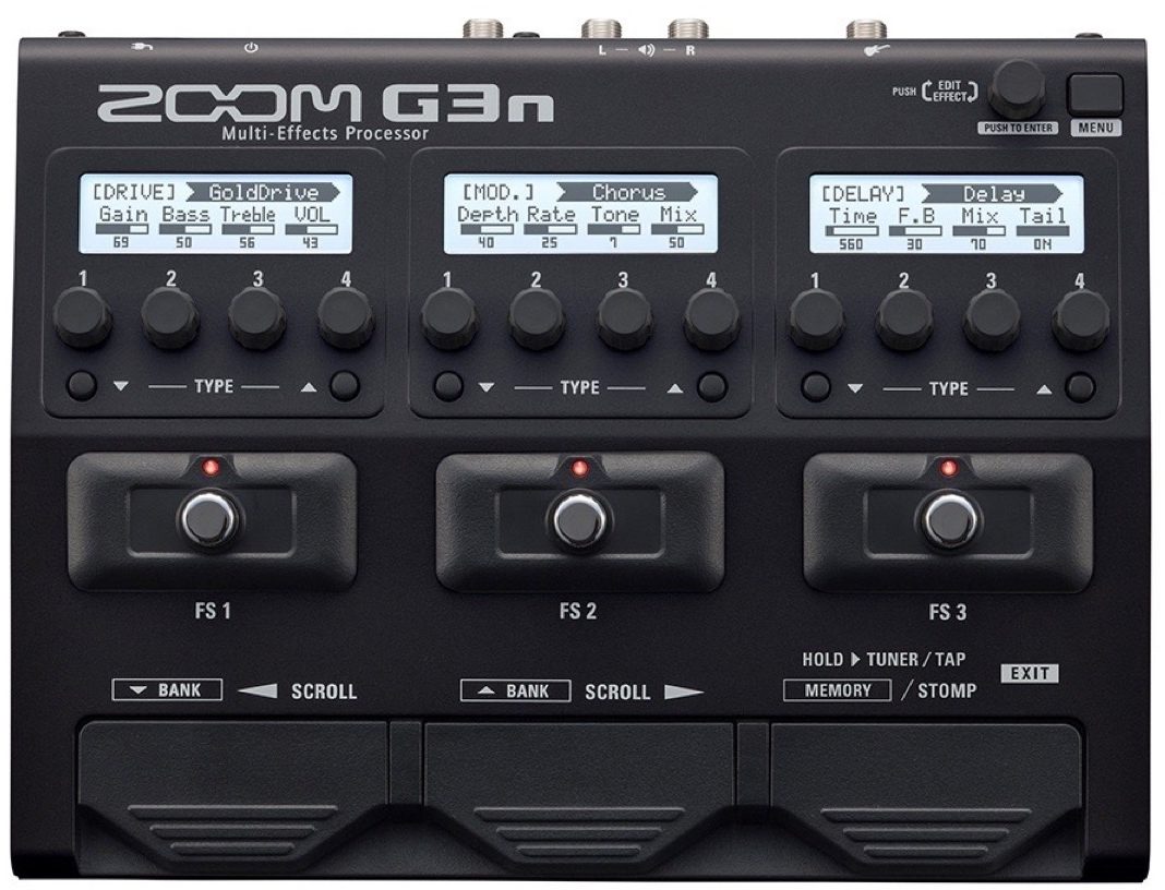 Zoom G3n Multi-Effects Guitar Pedal 1 Zoom G3n Multi-Effects Guitar Pedal