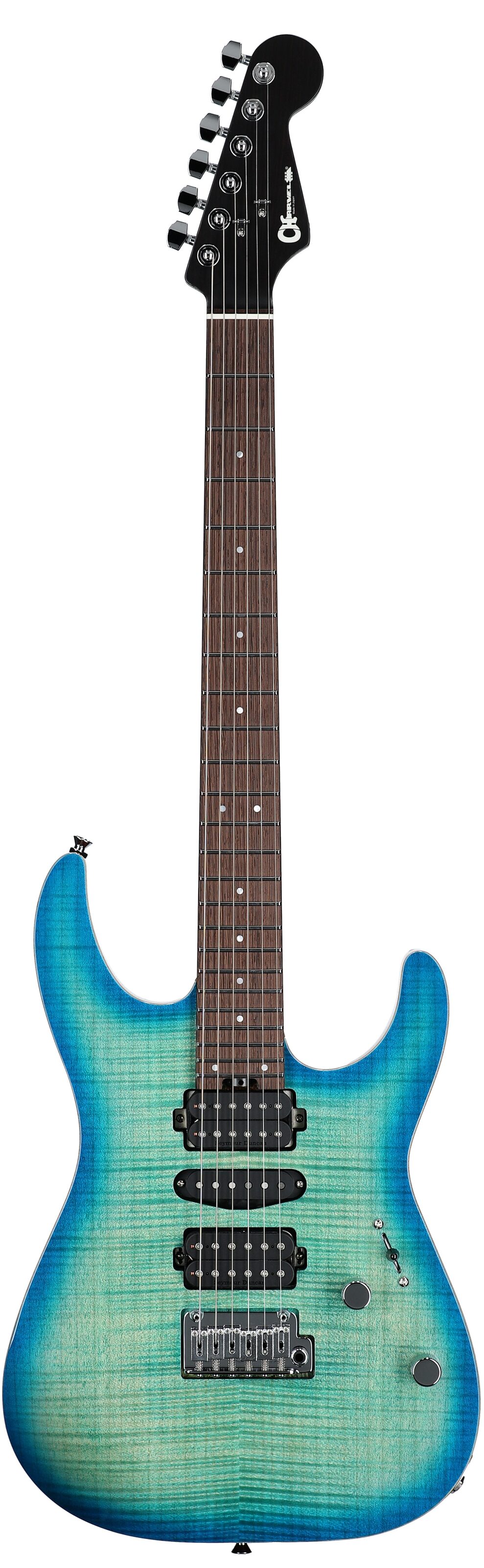 Charvel MJ DK24 HSH 2PT W Mahogany Electric Guitar (with Gig Bag) 2 Charvel MJ DK24 HSH 2PT W Mahogany Electric Guitar (with Gig Bag)