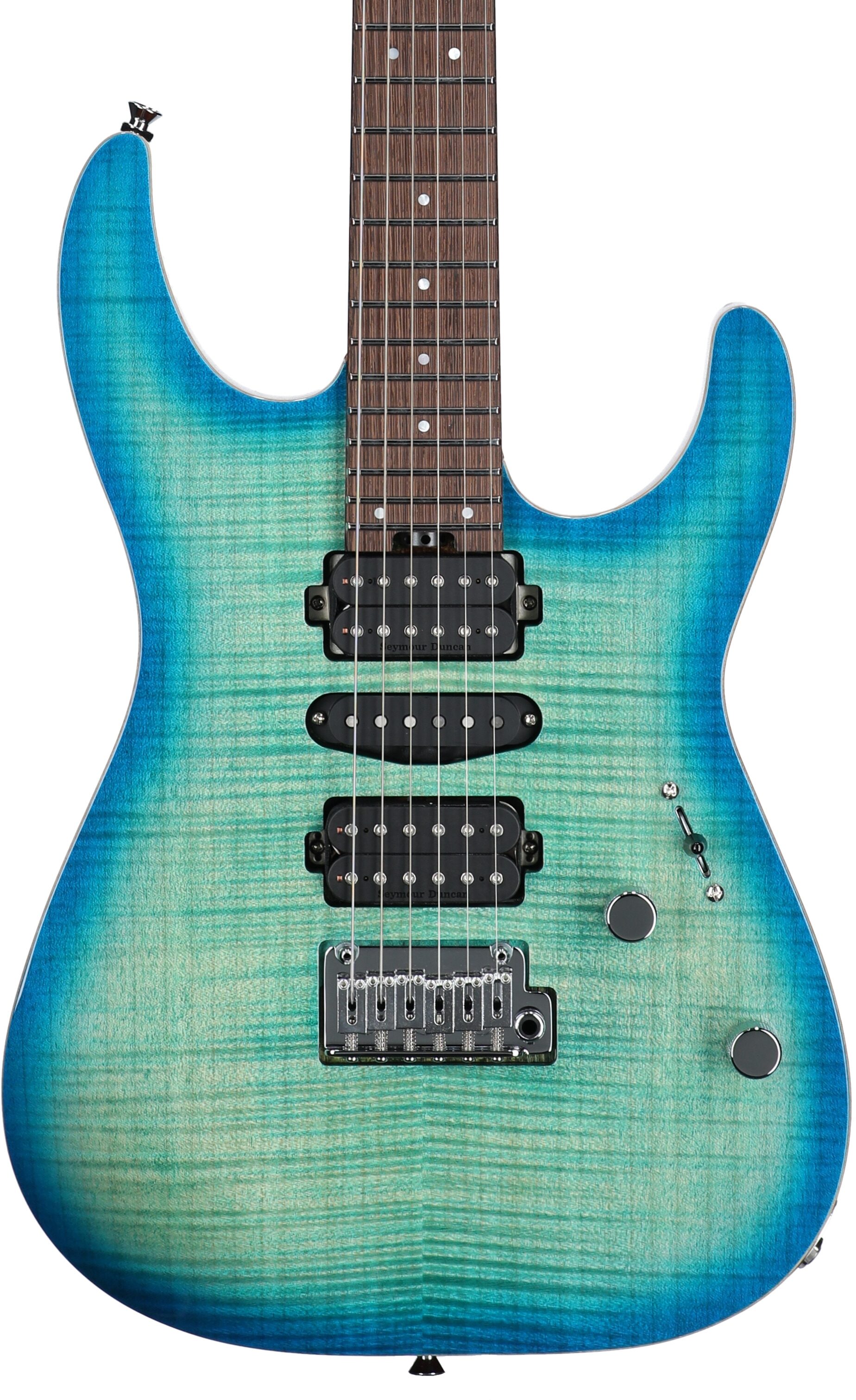 Charvel MJ DK24 HSH 2PT W Mahogany Electric Guitar (with Gig Bag) 1 Charvel MJ DK24 HSH 2PT W Mahogany Electric Guitar (with Gig Bag)