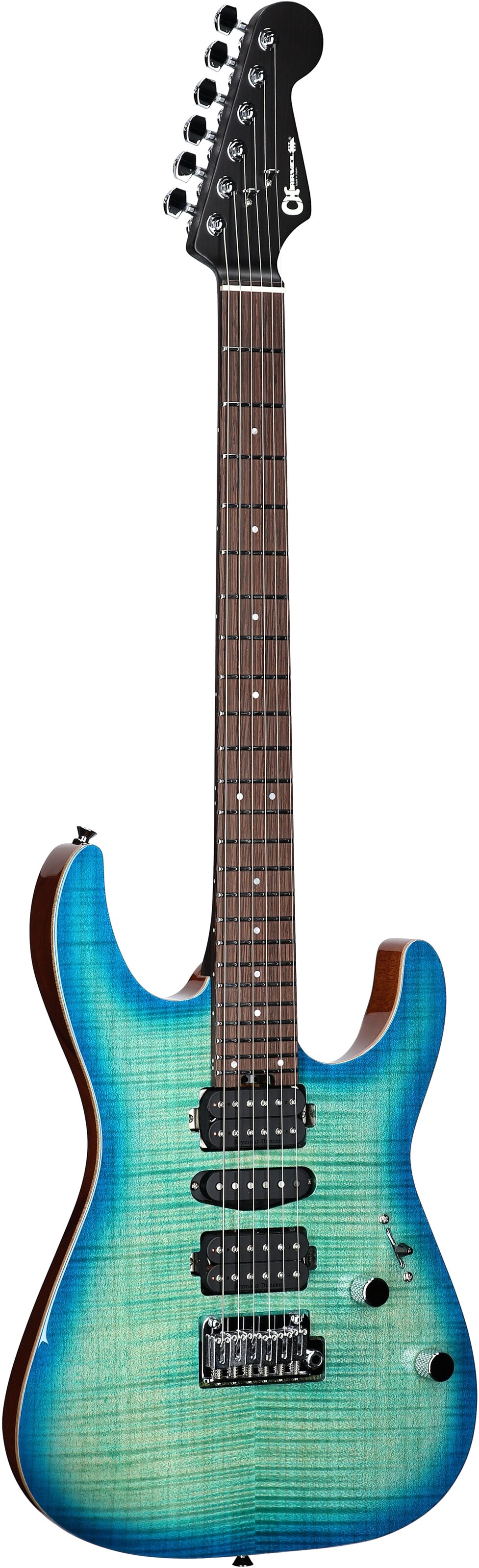 Charvel MJ DK24 HSH 2PT W Mahogany Electric Guitar (with Gig Bag) 6 Charvel MJ DK24 HSH 2PT W Mahogany Electric Guitar (with Gig Bag)