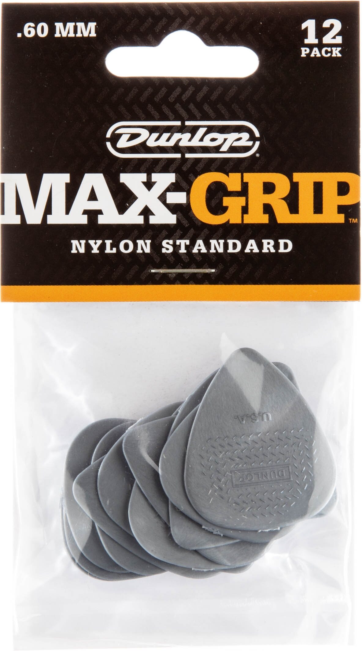 Dunlop Max-Grip Nylon Standard Picks 4 Dunlop Max-Grip Nylon Standard Picks