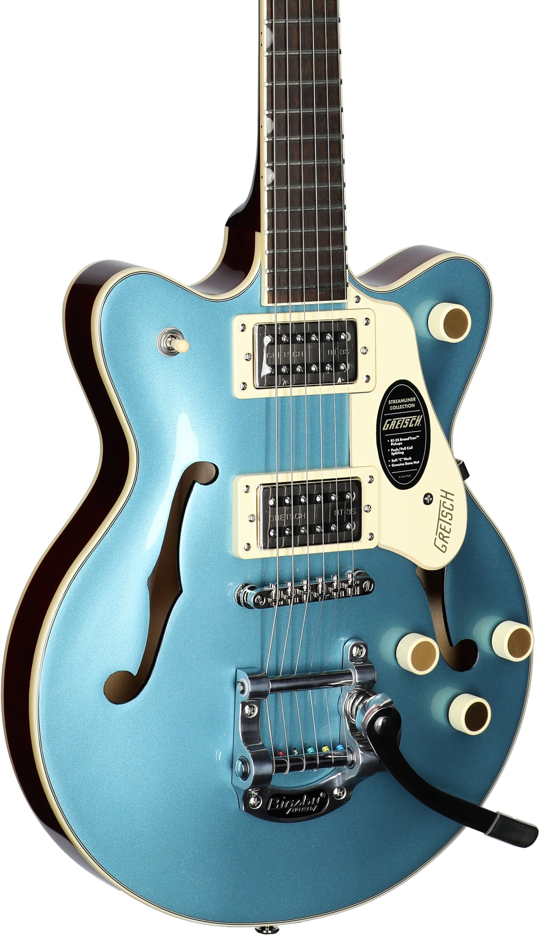 Gretsch G2655T Streamliner Center Block Junior Electric Guitar with Bigsby Tremolo 3 Gretsch G2655T Streamliner Center Block Junior Electric Guitar with Bigsby Tremolo