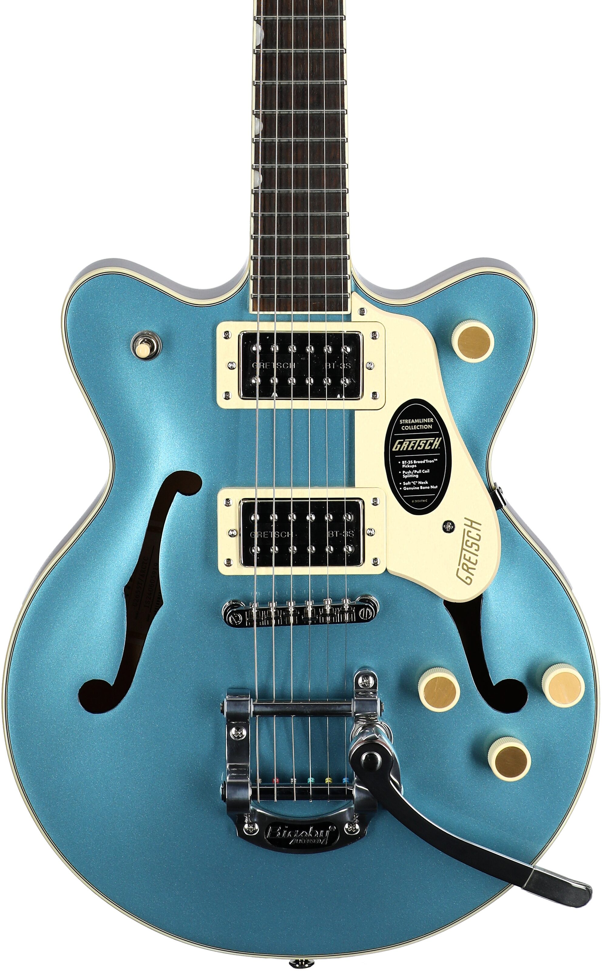 Gretsch G2655T Streamliner Center Block Junior Electric Guitar with Bigsby Tremolo 1 Gretsch G2655T Streamliner Center Block Junior Electric Guitar with Bigsby Tremolo
