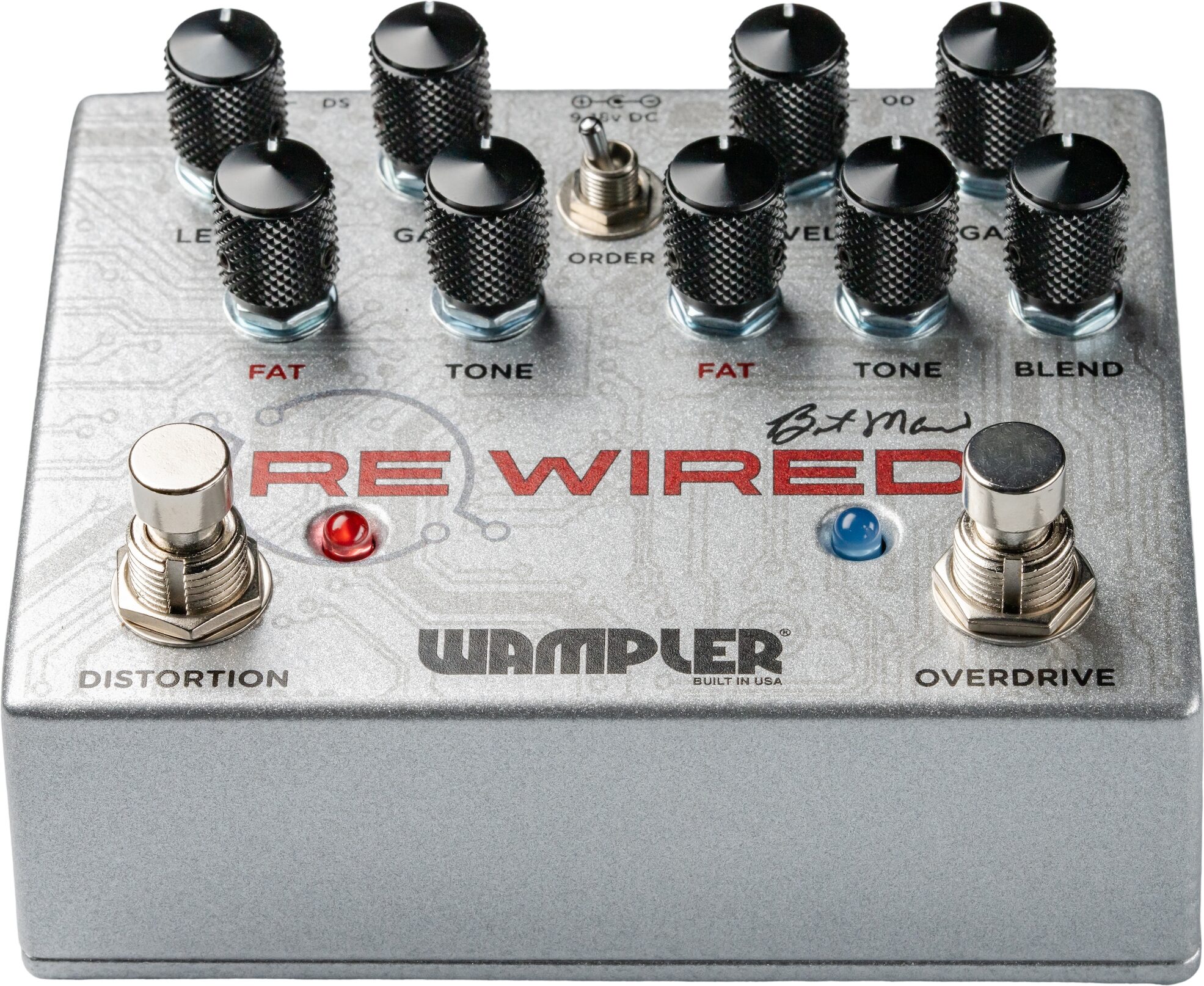 Wampler ReWired Brent Mason Signature Overdrive/Distortion Pedal 2 Wampler ReWired Brent Mason Signature Overdrive/Distortion Pedal