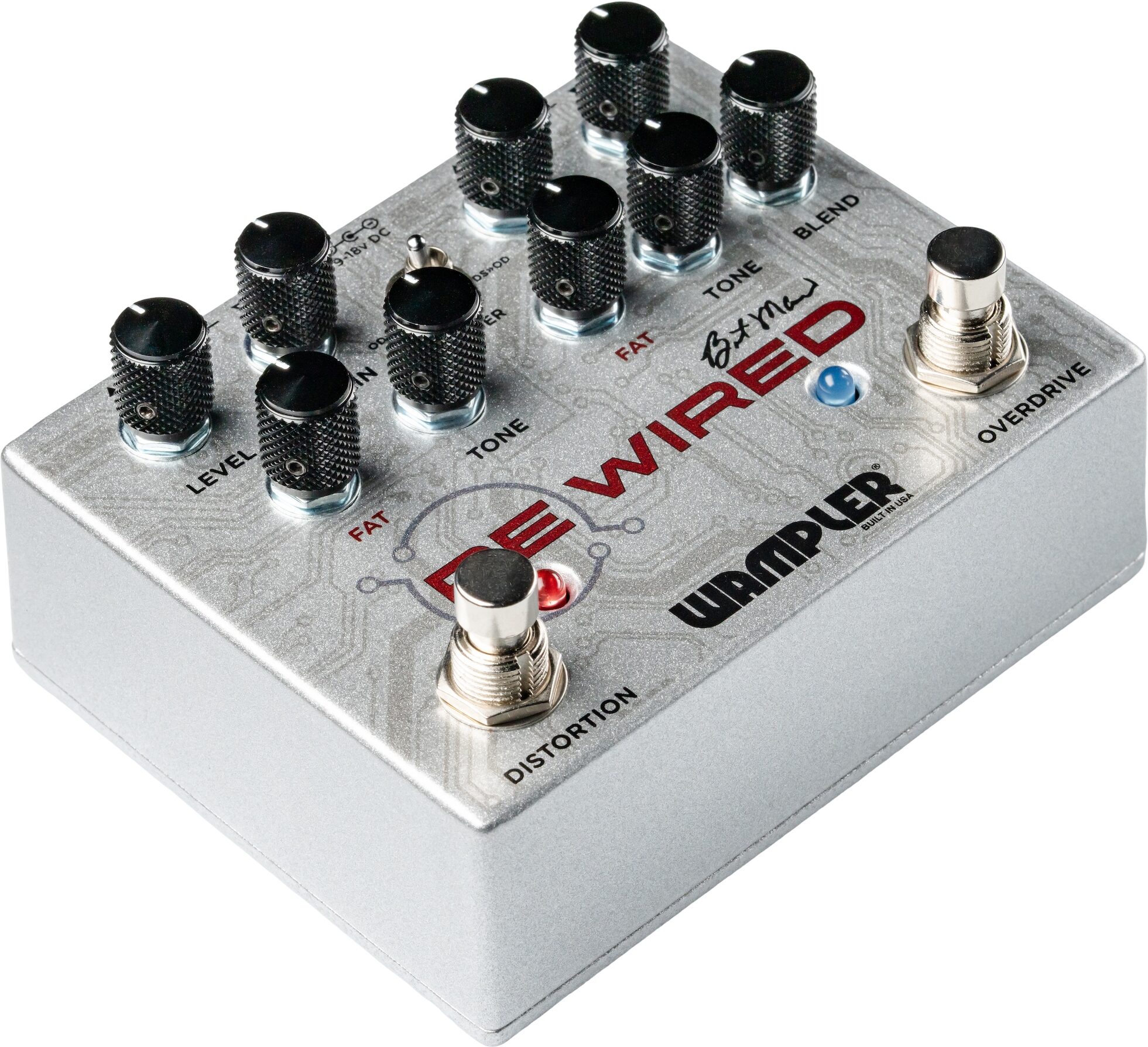 Wampler ReWired Brent Mason Signature Overdrive/Distortion Pedal 3 Wampler ReWired Brent Mason Signature Overdrive/Distortion Pedal
