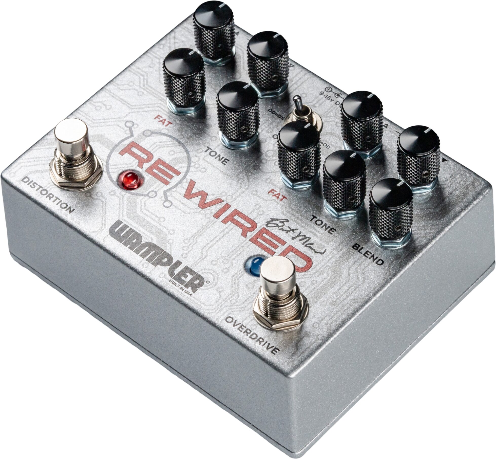 Wampler ReWired Brent Mason Signature Overdrive/Distortion Pedal 4 Wampler ReWired Brent Mason Signature Overdrive/Distortion Pedal