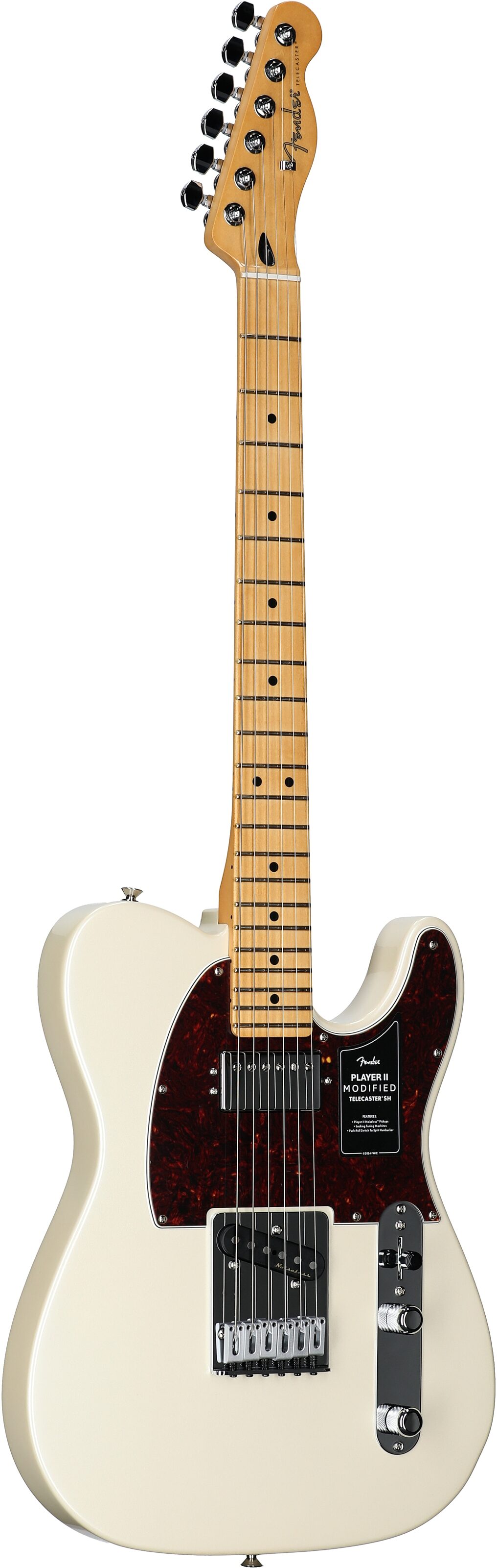 Fender Player II Modified Telecaster SH Electric Guitar, Maple Fingerboard (with Gig Bag) 6 Fender Player II Modified Telecaster SH Electric Guitar, Maple Fingerboard (with Gig Bag)