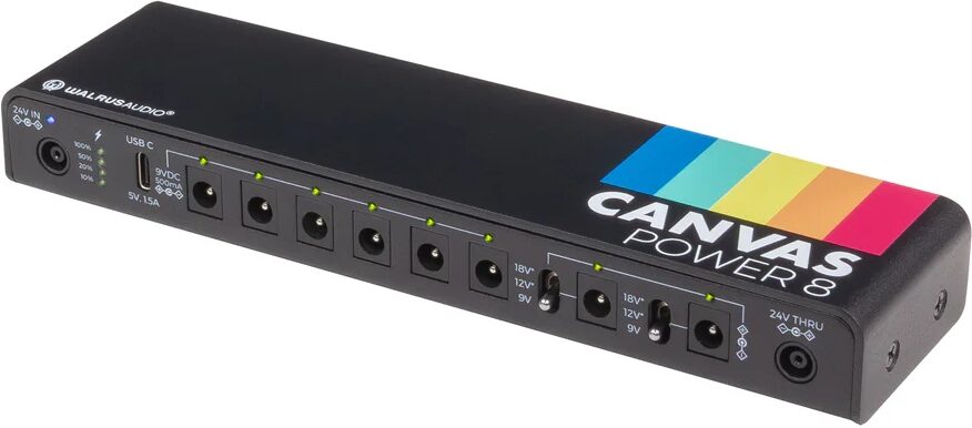 Walrus Audio Canvas Power 8 Link (Linkable Add-on Unit) 4 Walrus Audio Canvas Power 8 (Standalone Power Supply)