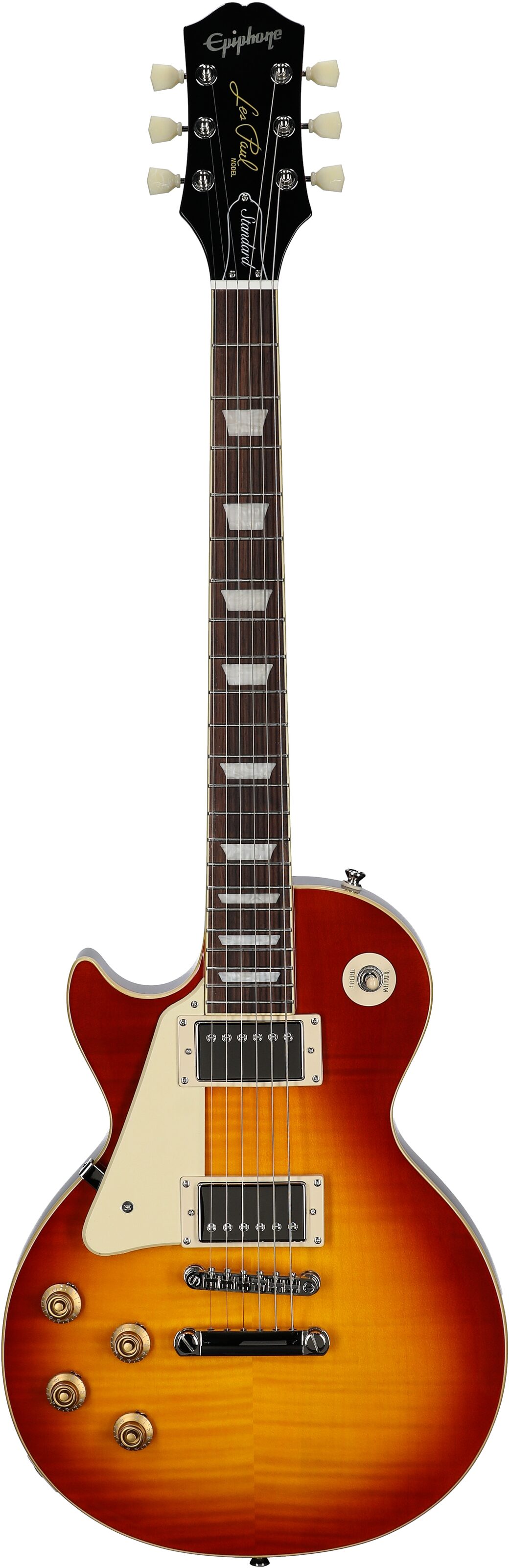 Epiphone Inspired by Gibson Les Paul Standard Electric Guitar, Left-Handed (with Gig Bag) 2 Epiphone Inspired by Gibson Les Paul Standard Electric Guitar, Left-Handed (with Gig Bag)