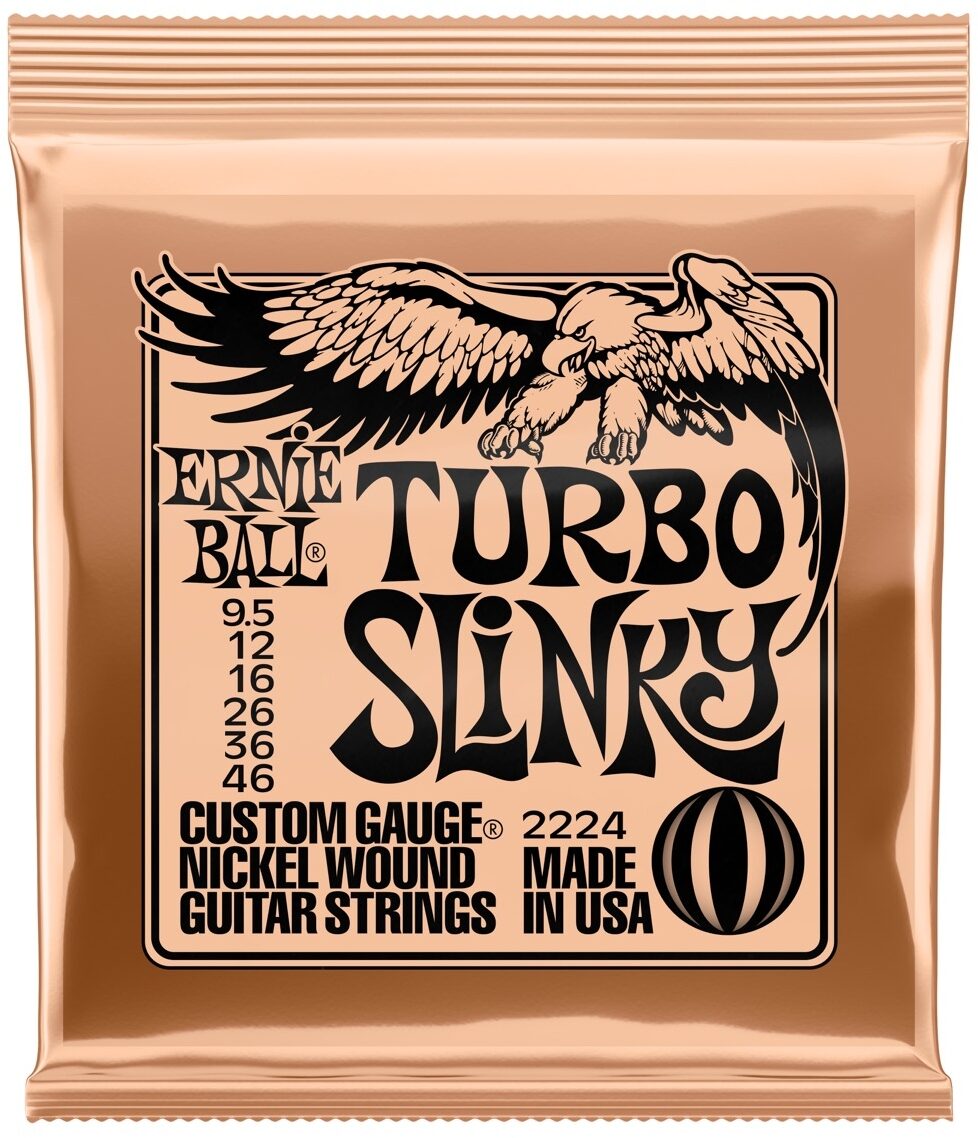Ernie Ball Turbo Slinky Electric Strings 1 Ernie Ball Turbo Slinky Electric Strings