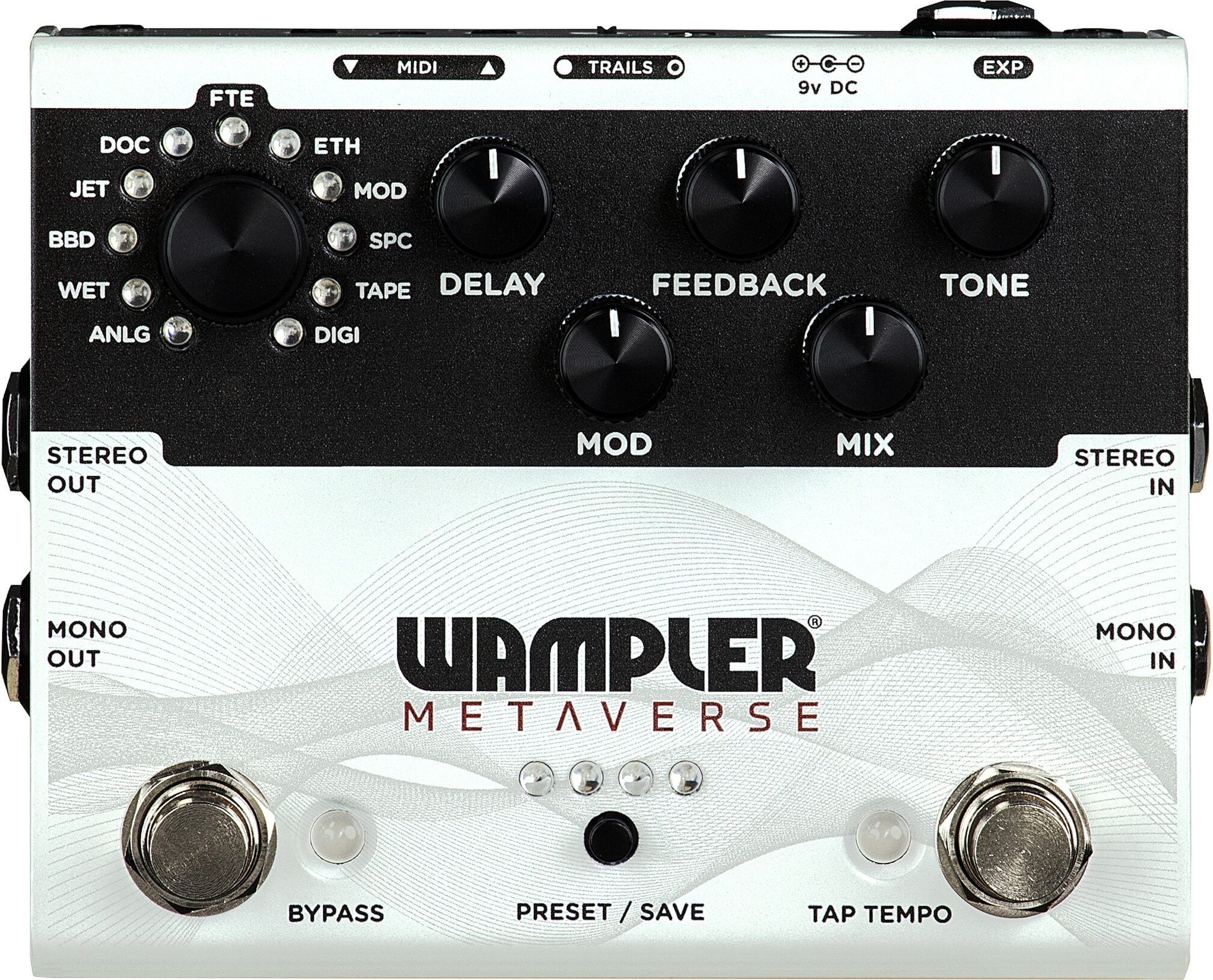 Wampler Metaverse Multi-Delay Pedal 1 Wampler Metaverse Multi-Delay Pedal