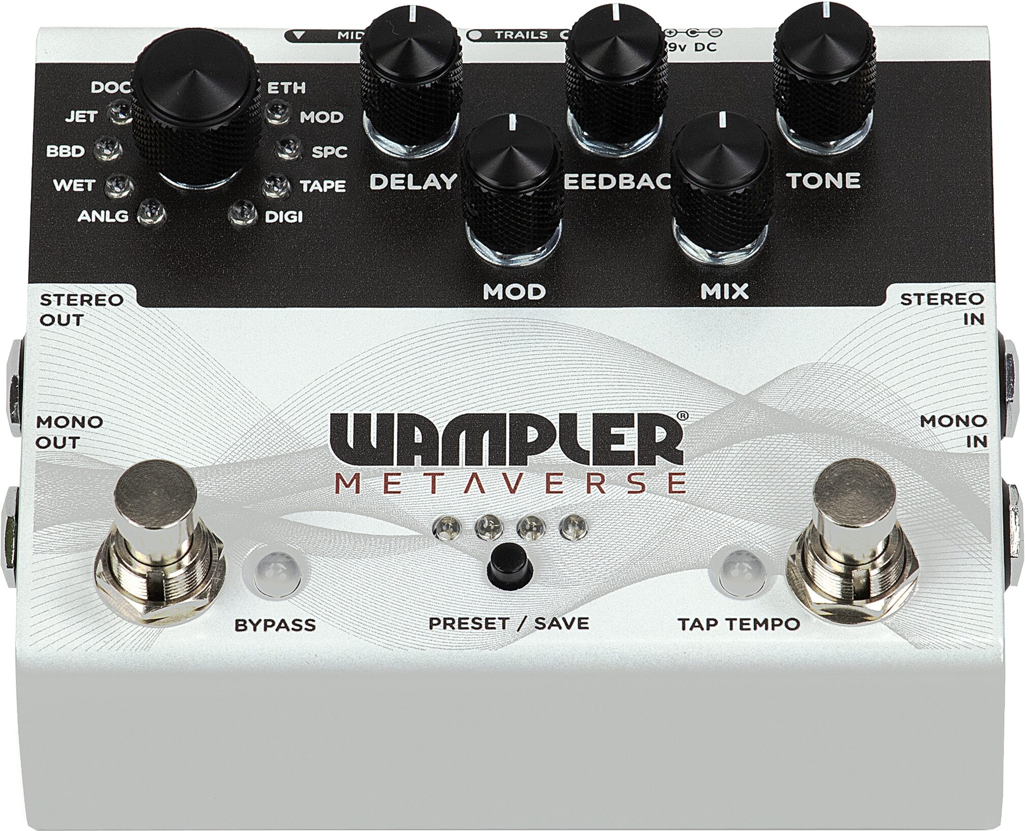 Wampler Metaverse Multi-Delay Pedal 3 Wampler Metaverse Multi-Delay Pedal