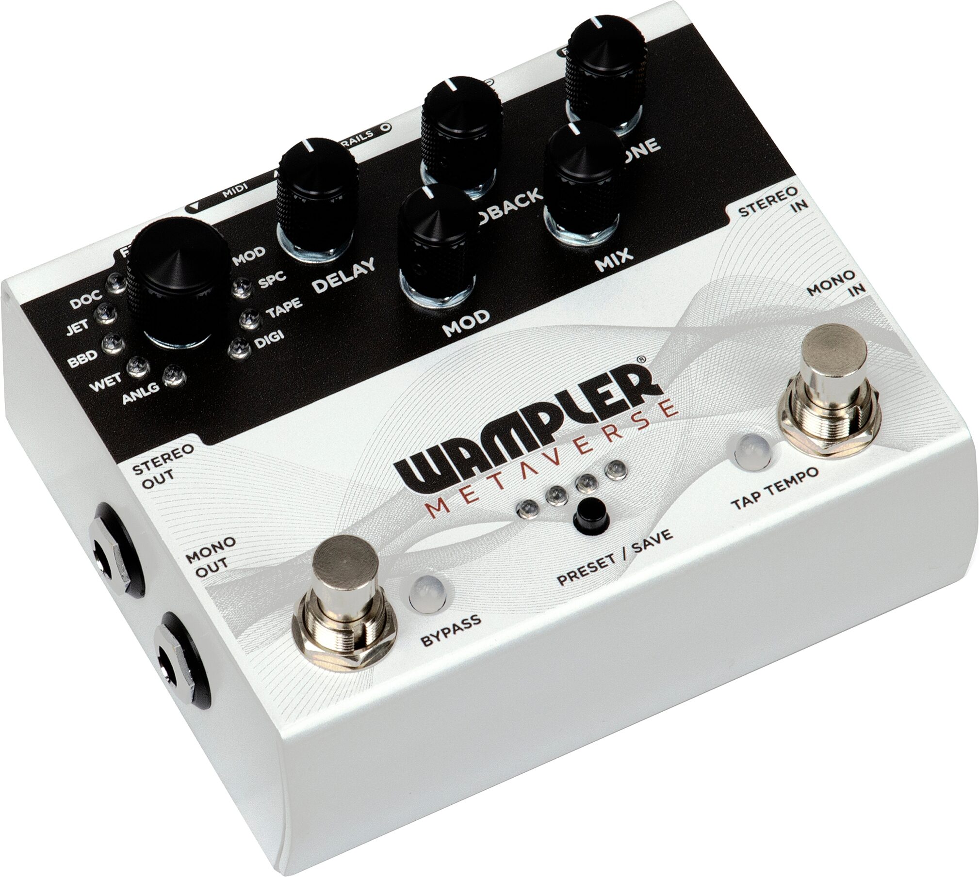 Wampler Metaverse Multi-Delay Pedal 4 Wampler Metaverse Multi-Delay Pedal