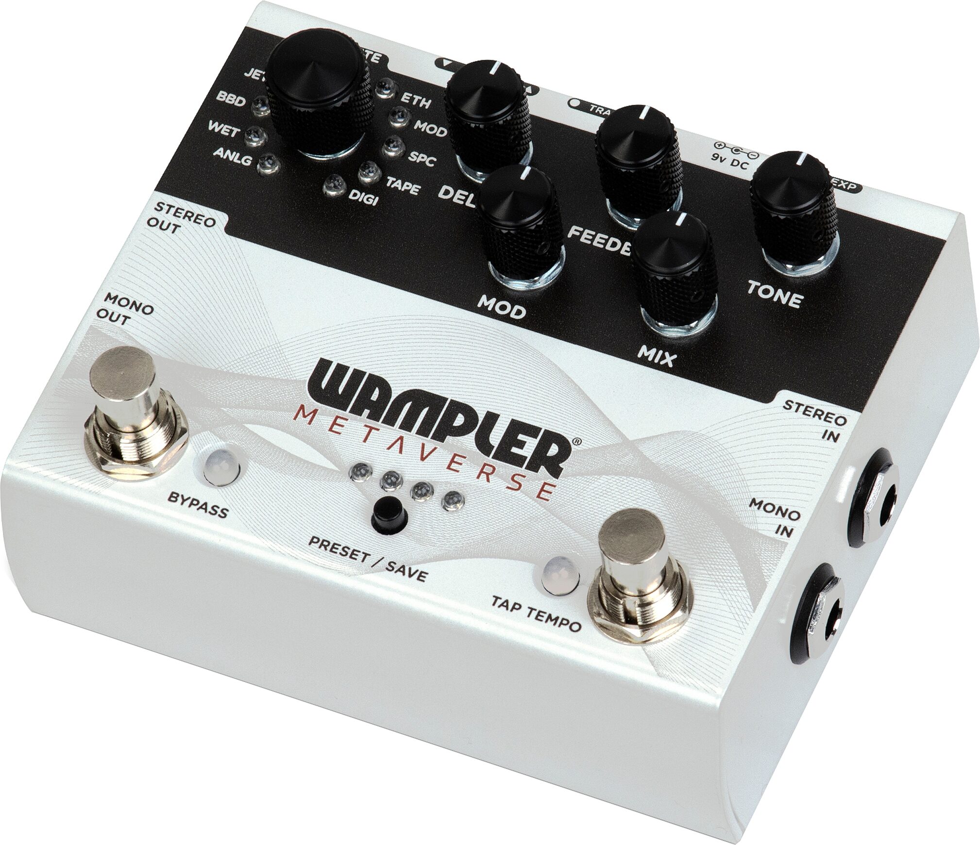 Wampler Metaverse Multi-Delay Pedal 5 Wampler Metaverse Multi-Delay Pedal