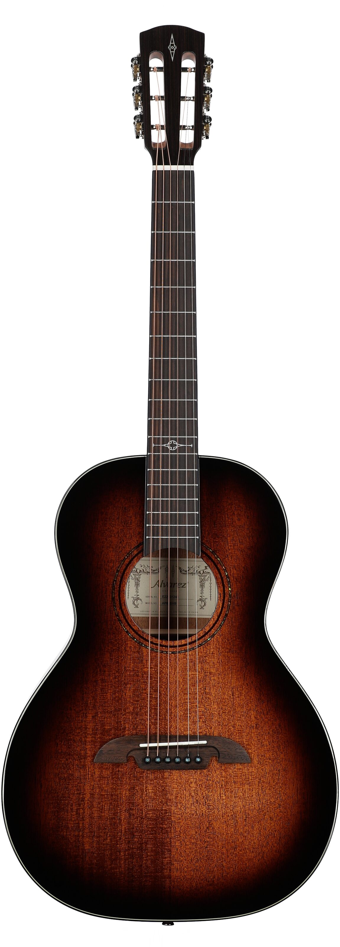Alvarez AP66 Parlor Acoustic Guitar 2 Alvarez AP66 Parlor Acoustic Guitar